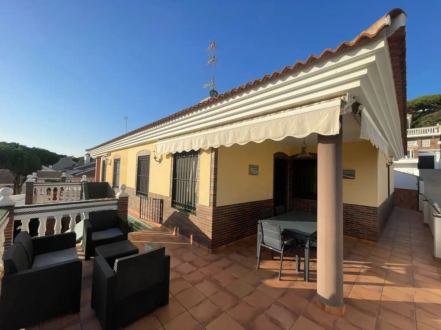 Terraza de Casa o chalet en venta en Mazagón con Aire acondicionado, Jardín privado y Terraza