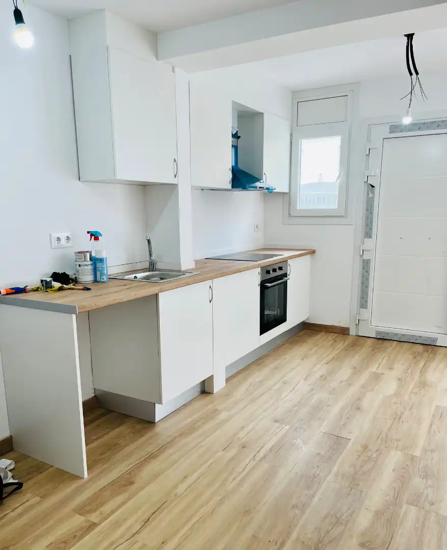 Cuina de Dúplex en venda en Empuriabrava amb Parquet, Terrassa i Forn