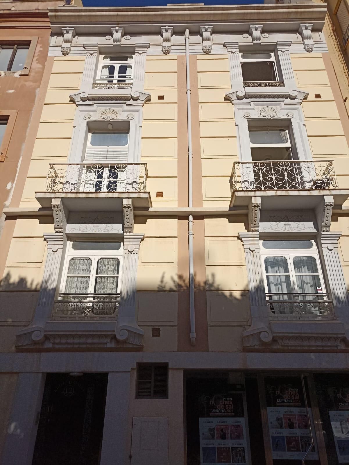 Vista exterior de Apartament en venda en Cartagena amb Calefacció i Balcó