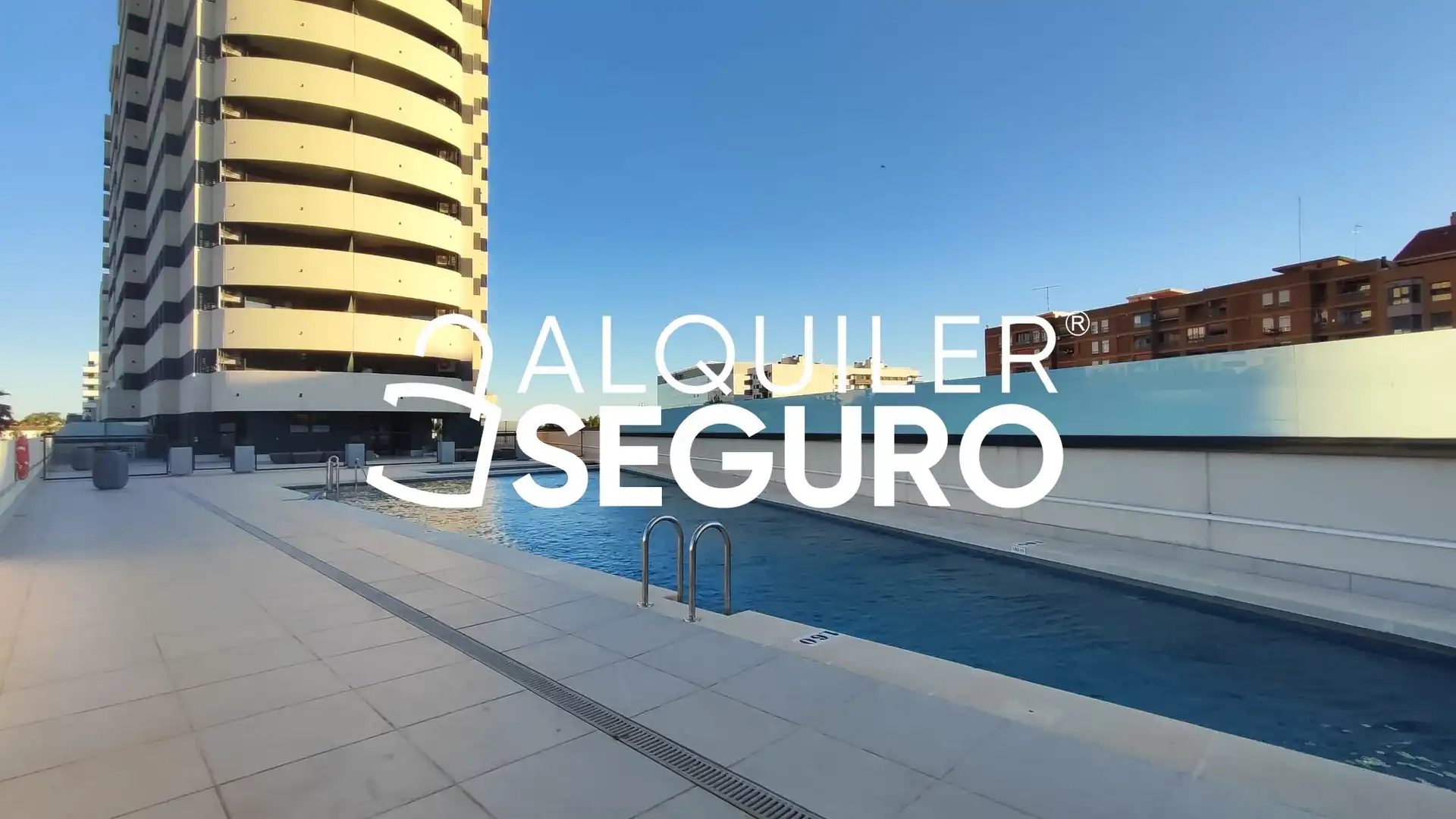 Piscina de Piso de alquiler en Valencia con Aire acondicionado, Terraza y Trastero