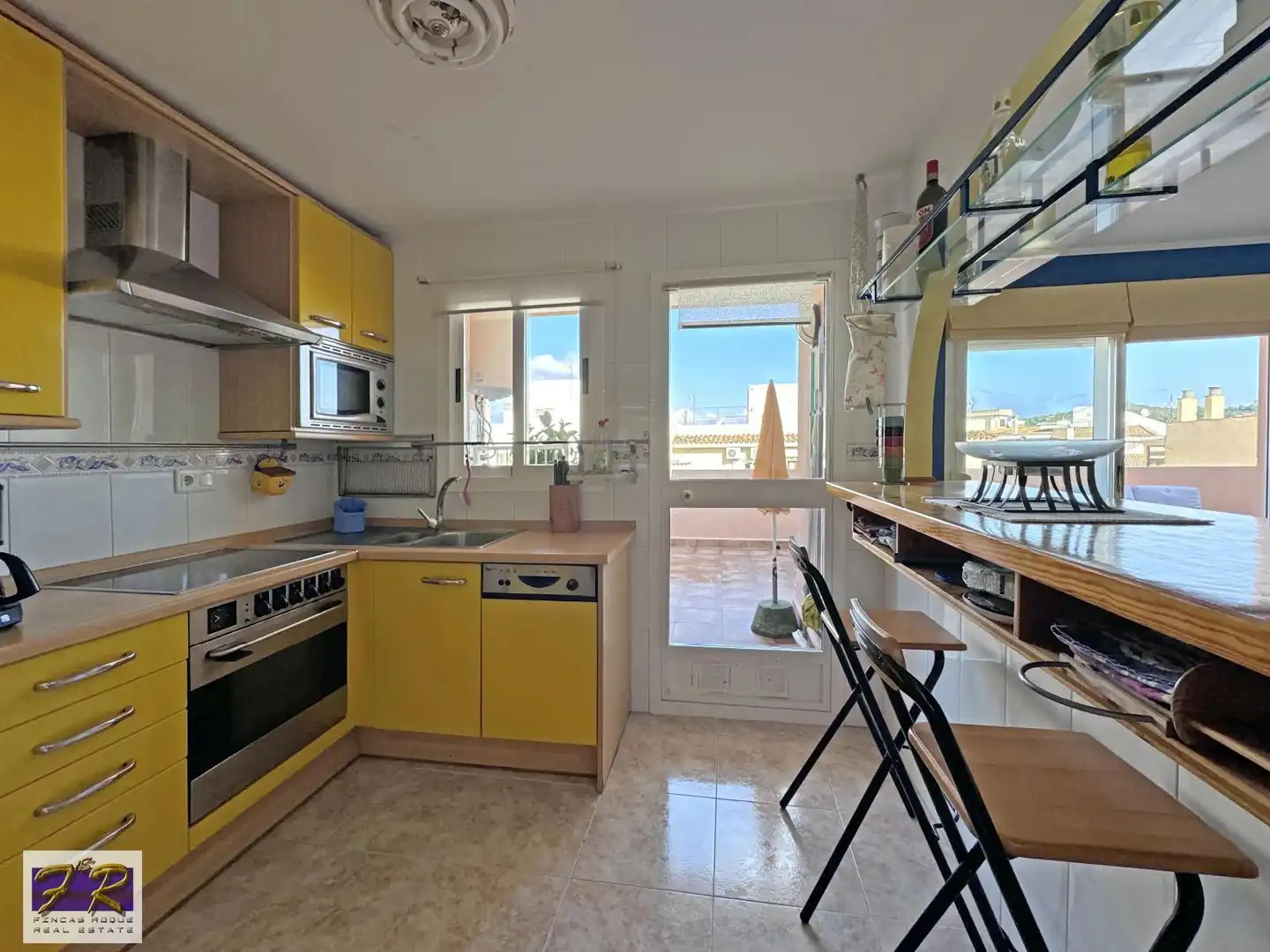 Kitchen of Attic for sale in Alcúdia  with Air Conditioner, Terrace and Furnished