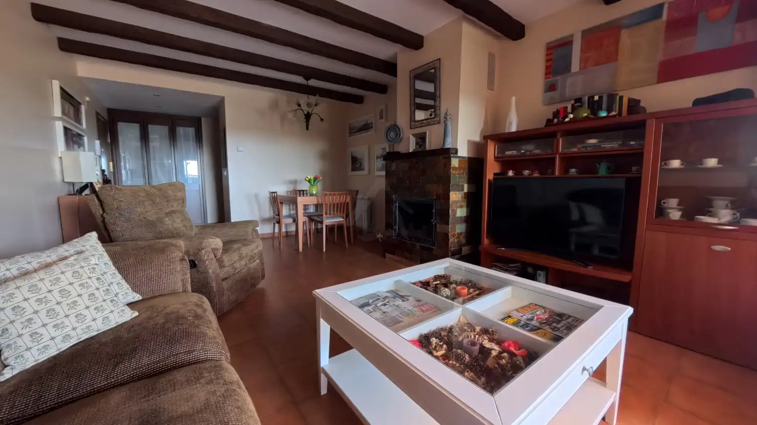Sala de estar de Piso en venta en Sojuela con Calefacción, Jardín privado y Parquet