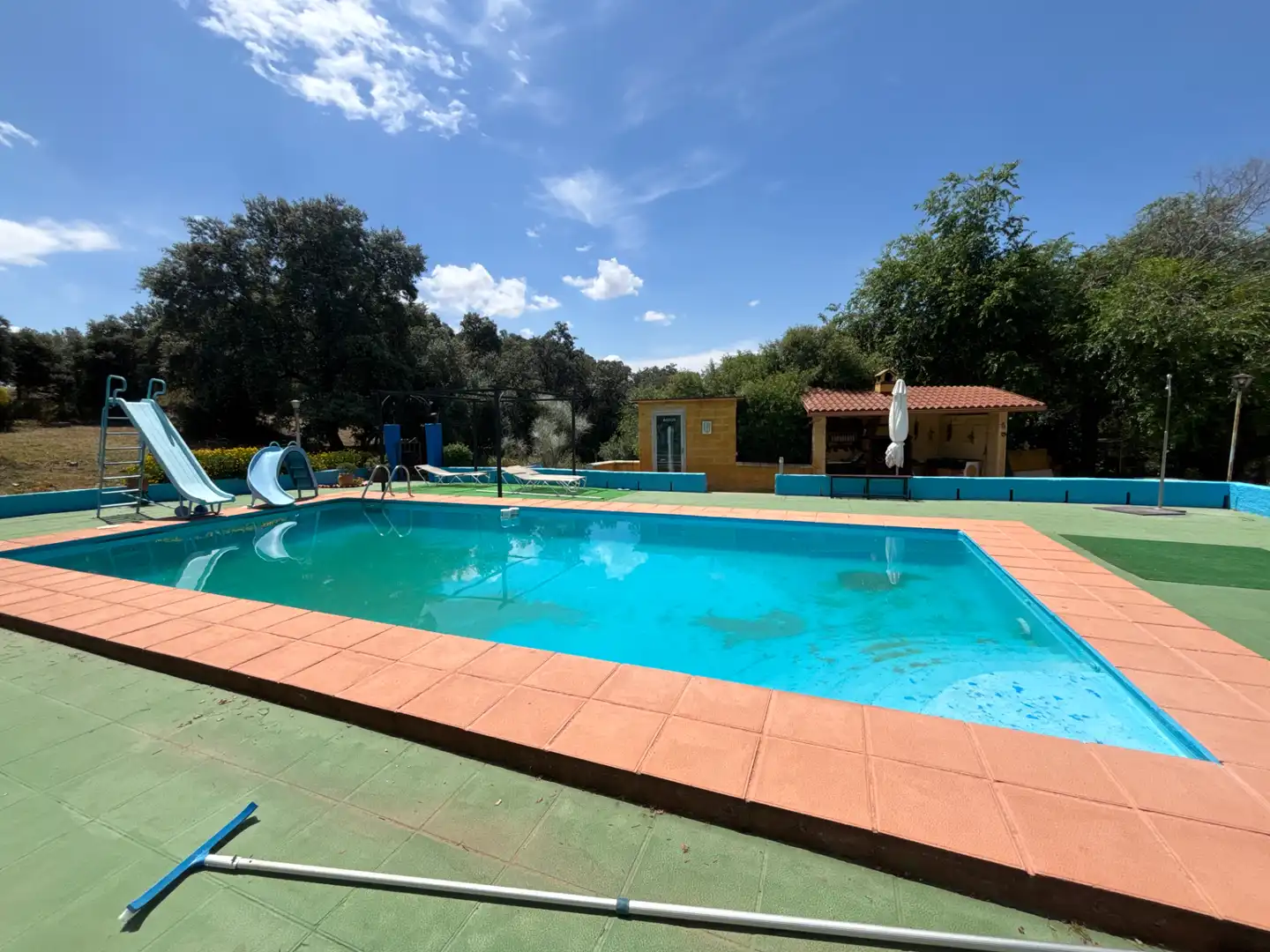 Piscina de Finca rústica en venda en Andújar amb Aire condicionat, Jardí privat i Piscina