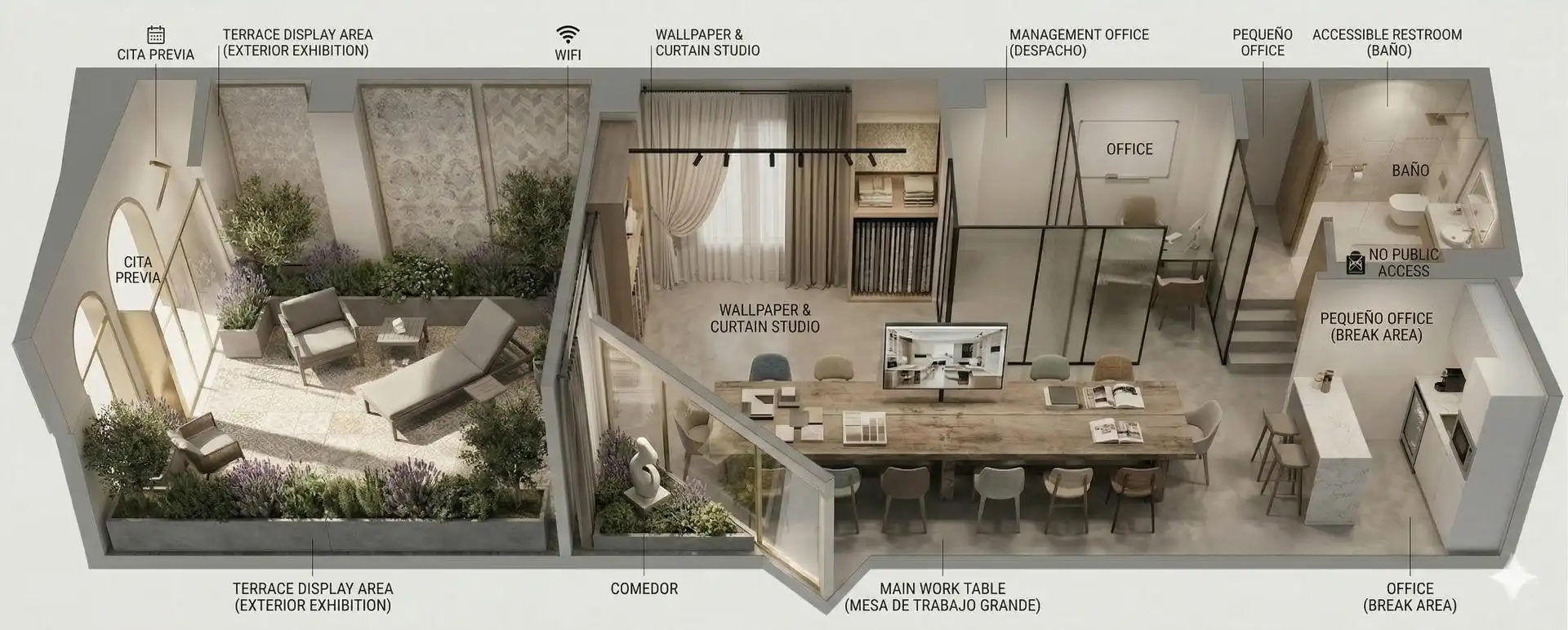 Sala d'estar de Local en venda en  Valencia Capital