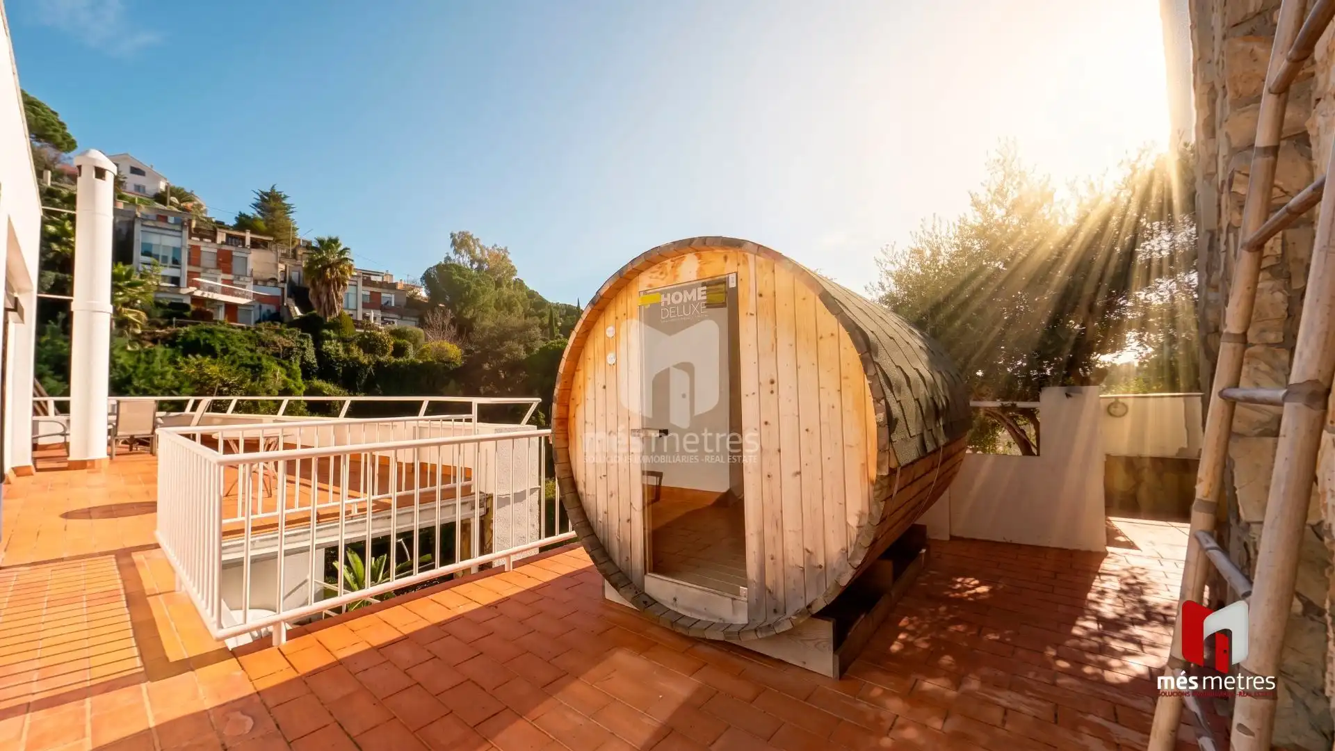 Terraza de Casa o chalet en venta en Alella con Calefacción, Jardín privado y Terraza