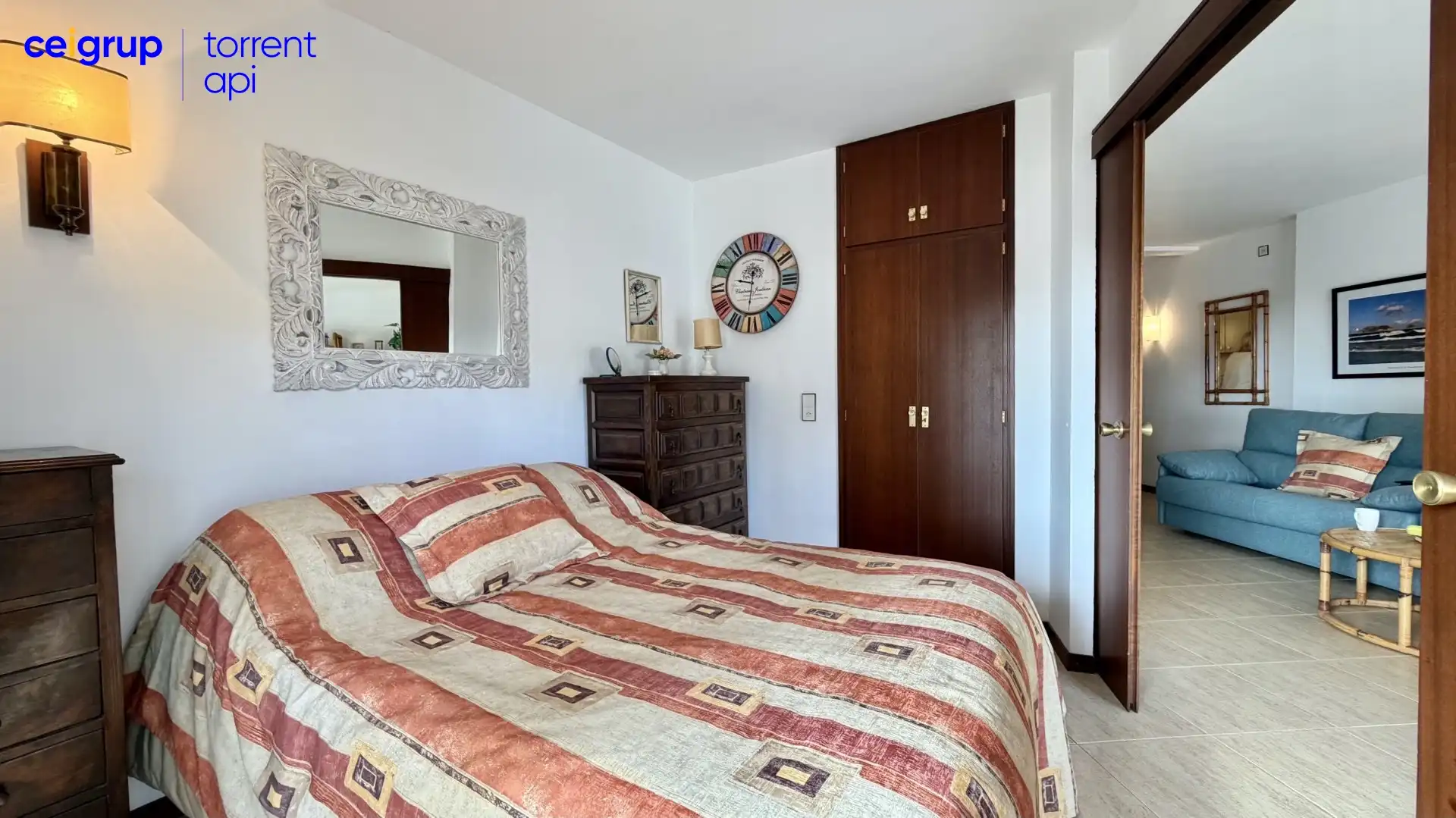 Bedroom of Flat for sale in L'Estartit  with Terrace, Swimming Pool and Furnished