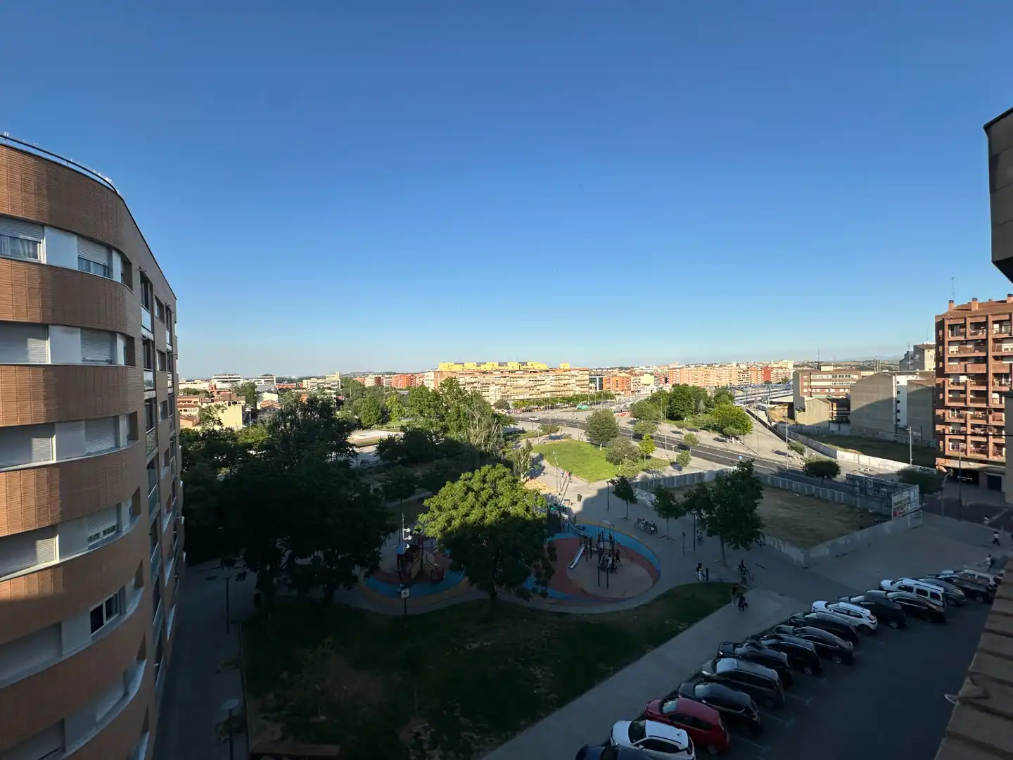 Vista exterior de Piso en venta en Lleida con Calefacción, Parquet y Amueblado