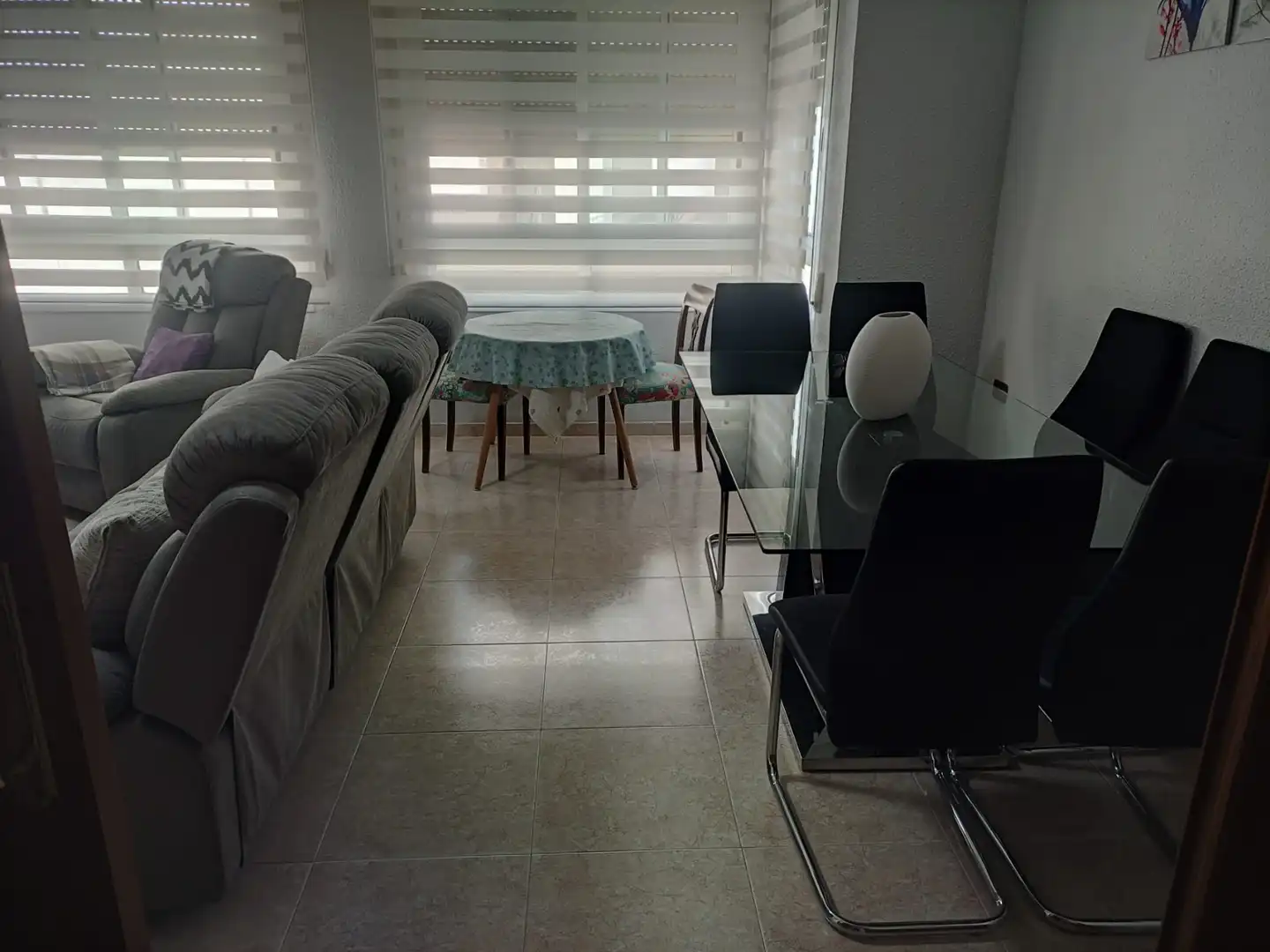 Esszimmer von Wohnung zum Verkauf in Burriana / Borriana mit Klimaanlage, Möbliert und Ofen