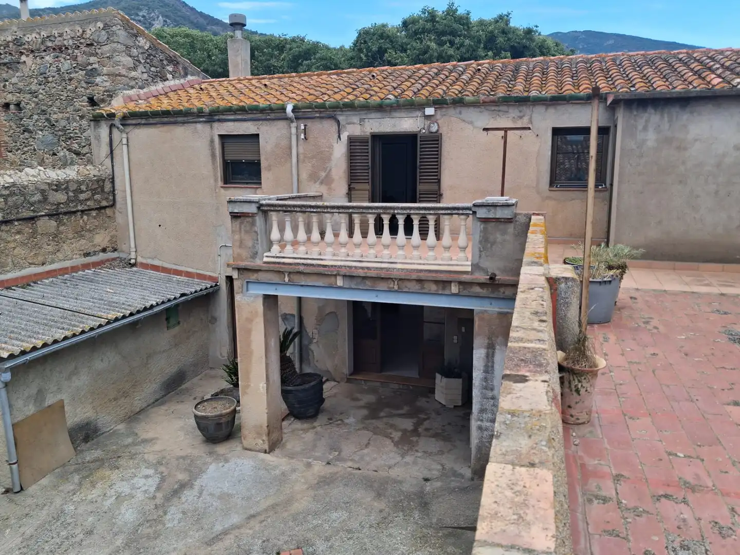 Terrasse von Haus oder Chalet zum Verkauf in Cantallops mit Heizung, Terrasse und Ofen