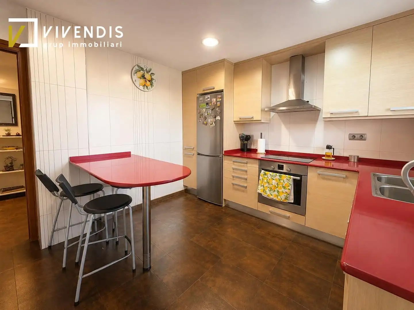 Cocina de Piso en venta en Bell-lloc d'Urgell con Aire acondicionado, Calefacción y Terraza