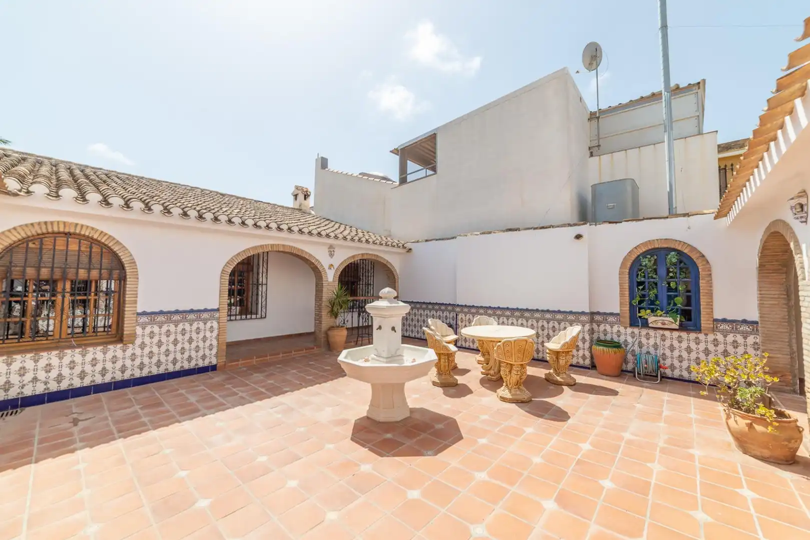 Terrassa de Casa o xalet en venda en San Javier amb Aire condicionat, Calefacció i Jardí privat