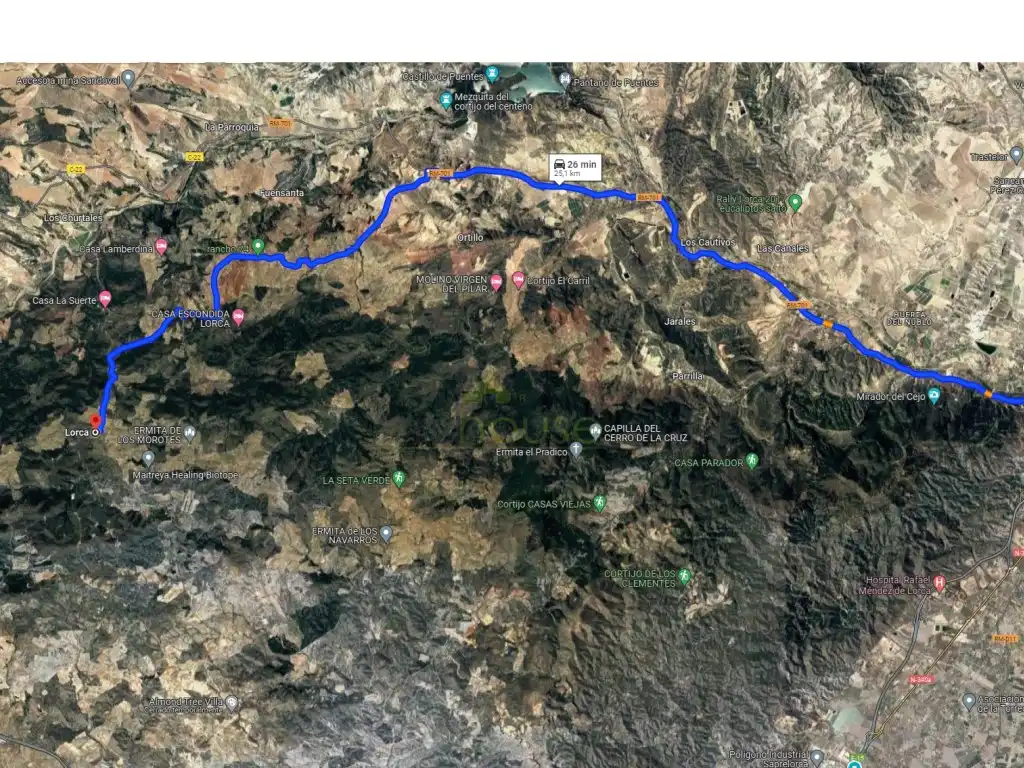 Finca rústica en venta en Lorca