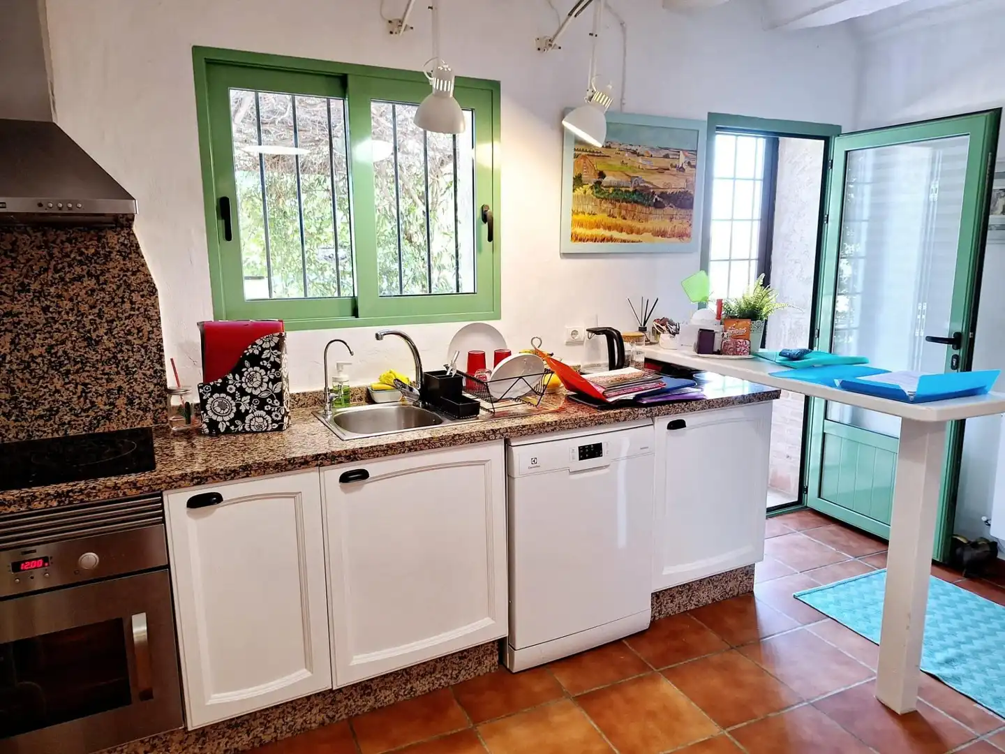 Kitchen of Single-family semi-detached for sale in El Pinós / Pinoso  with Air Conditioner, Heating and Terrace