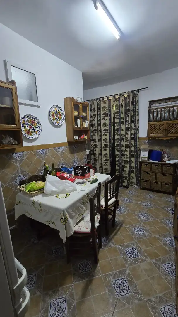 Cocina de Finca rústica en venta en Villanueva del Arzobispo con Calefacción, Trastero y Piscina