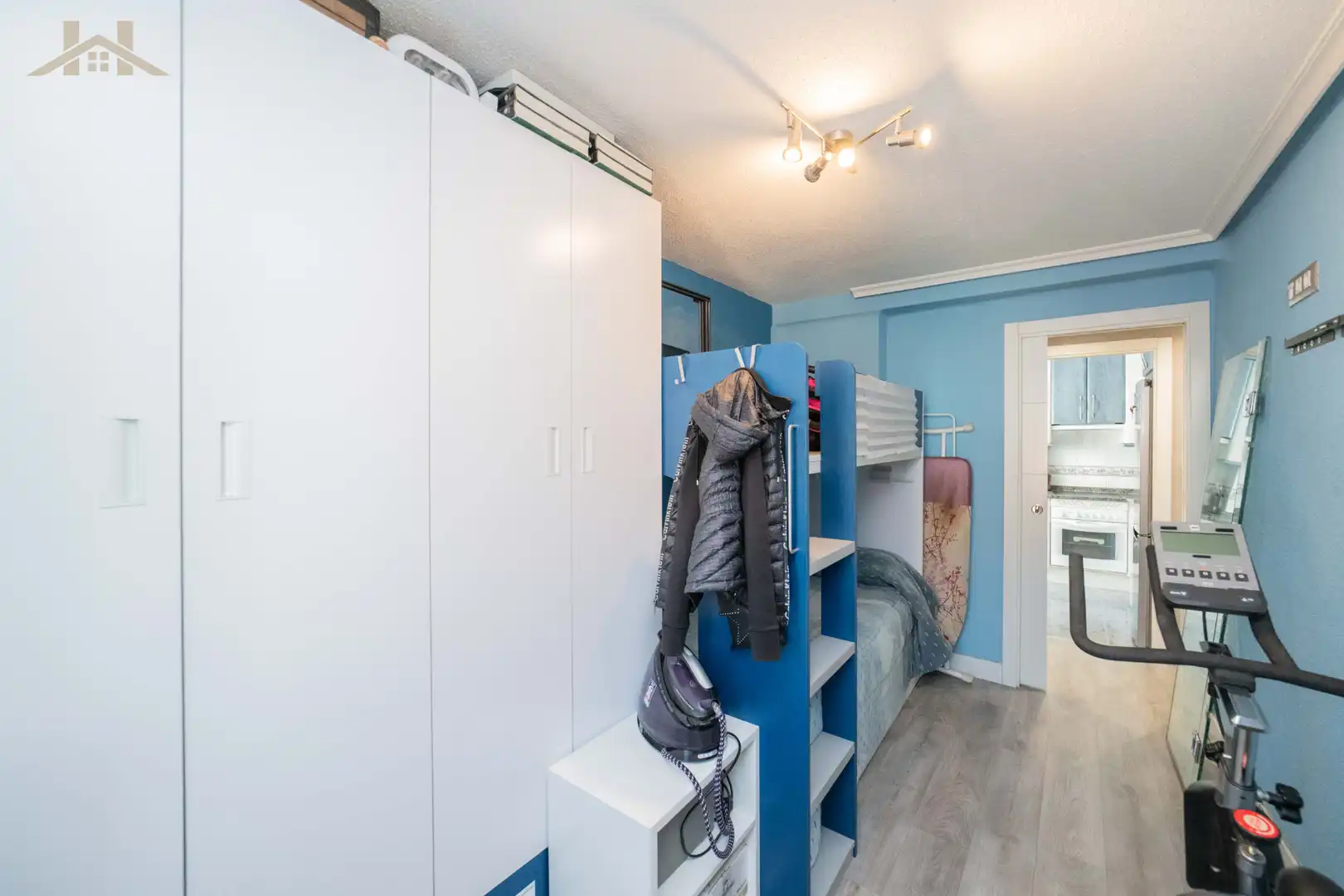 Bedroom of Flat for sale in Madrid  with Air Conditioner and Heating