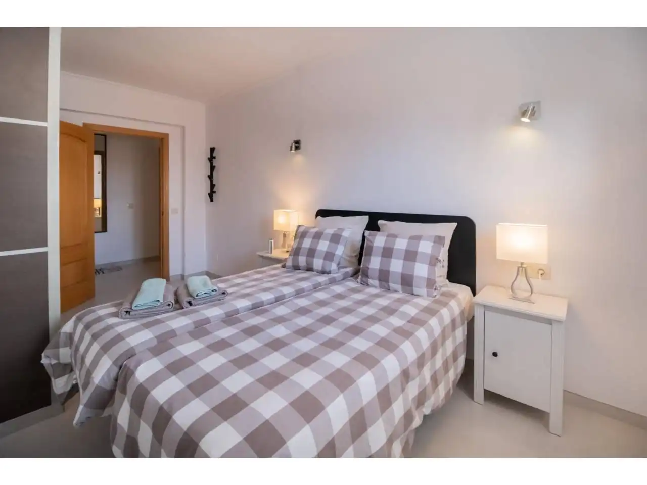 Schlafzimmer von Wohnung zum Verkauf in  Palma de Mallorca mit Klimaanlage, Terrasse und Möbliert