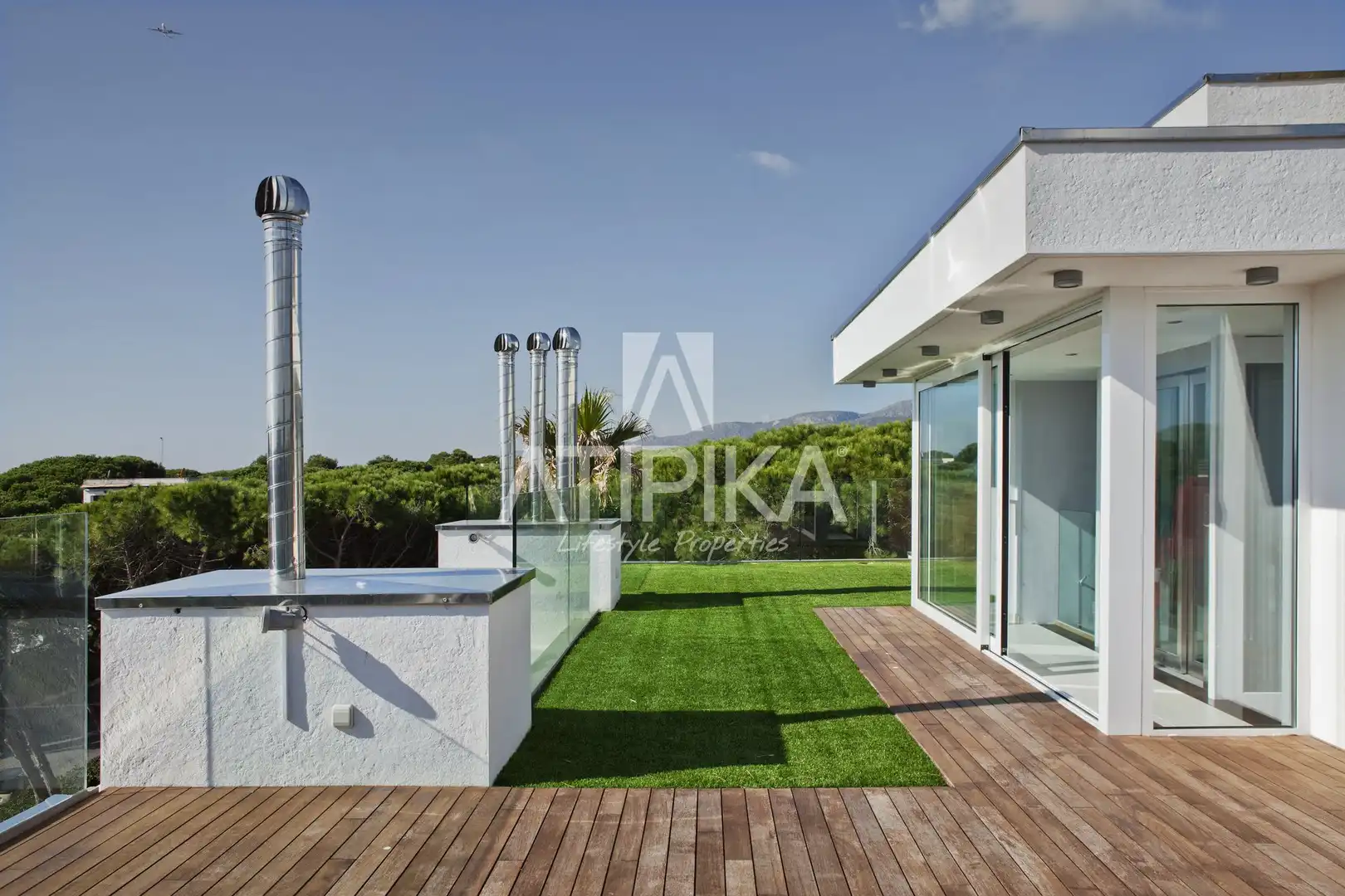 Terraza de Casa o chalet en venta en Castelldefels con Aire acondicionado, Calefacción y Trastero