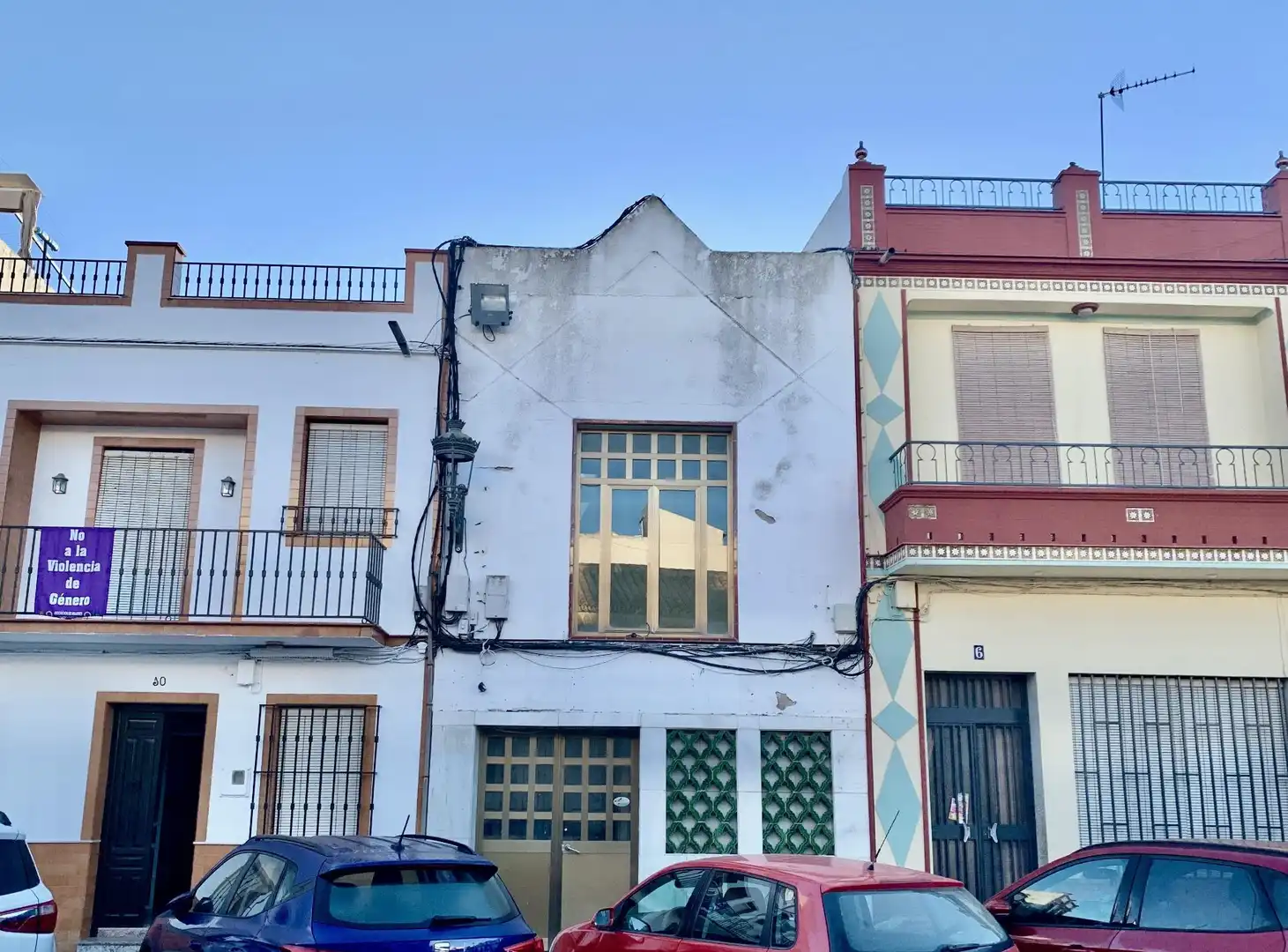 Vista exterior de Local de alquiler en Cantillana