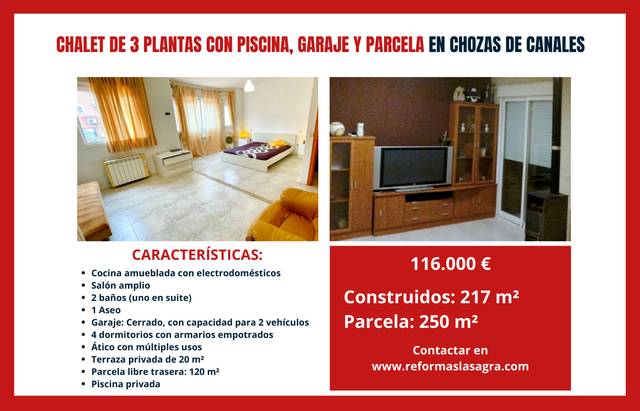 Casa-chalet en Venta en Chozas de Canales