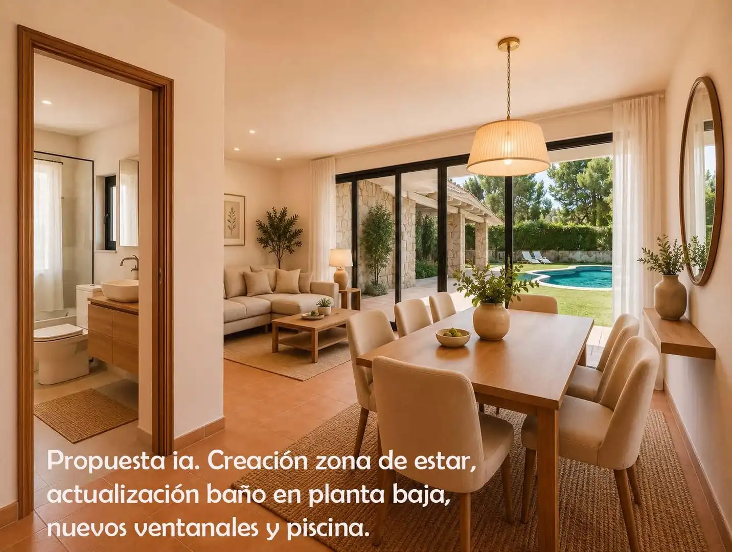 Sala d'estar de Casa o xalet en venda en Las Rozas de Madrid amb Calefacció, Jardí privat i Parquet