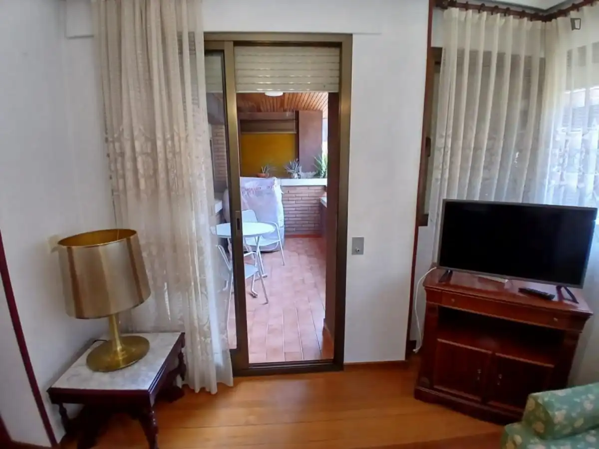 Sala d'estar de Apartament per a compartir en Valladolid amb Moblat, Forn i Rentadora