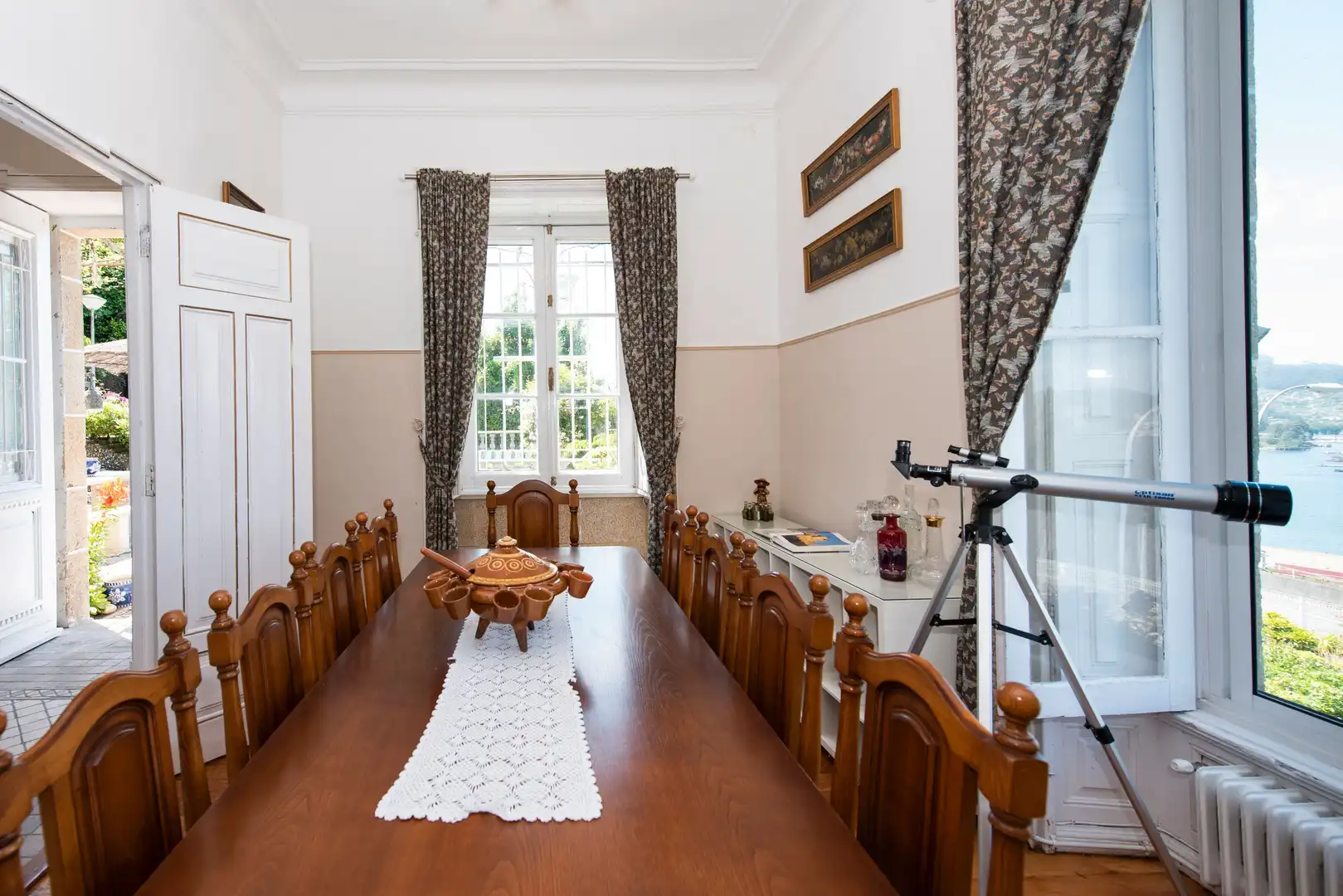 Comedor de Casa o chalet de alquiler en Redondela con Calefacción, Jardín privado y Parquet