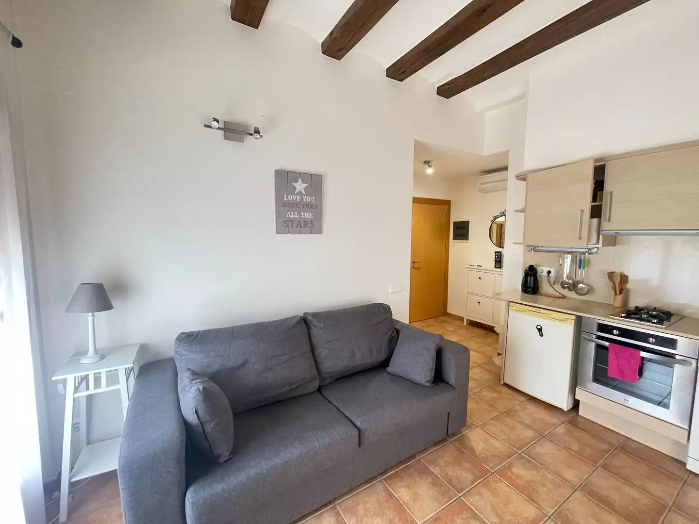 Living room of Flat for sale in Tivenys  with Air Conditioner, Heating and Terrace