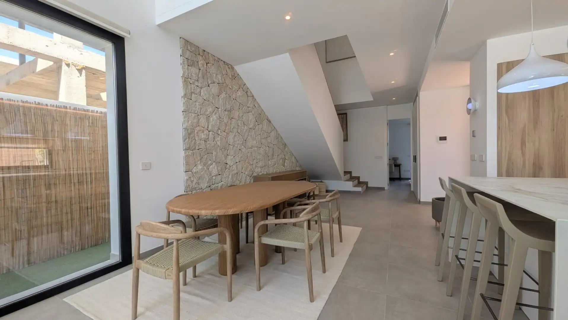 Dining room of Houses for sale in L'Alfàs del Pi  with Air Conditioner, Heating and Terrace