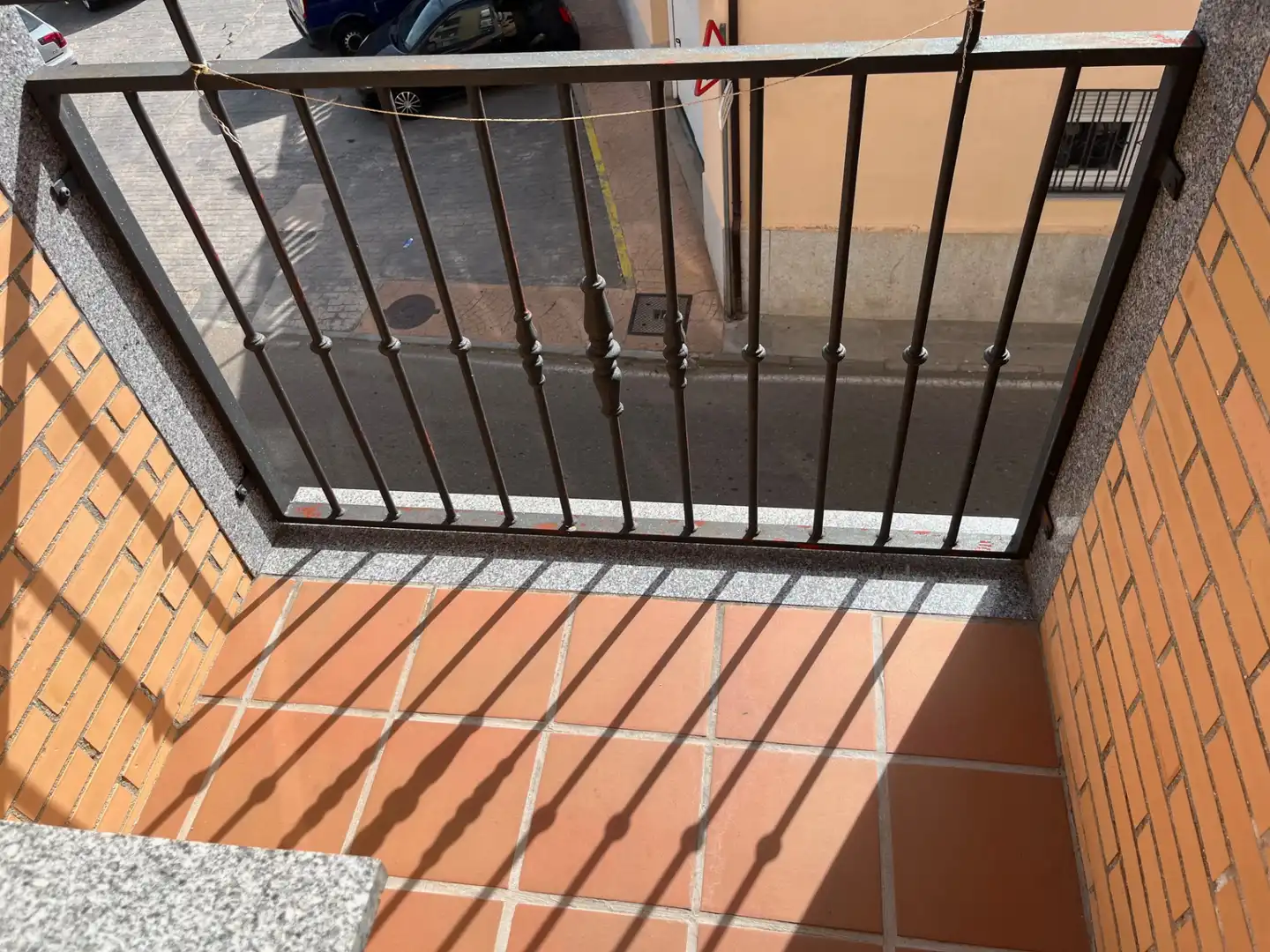Balcony of Flat for sale in Castellanos de Moriscos  with Heating, Parquet flooring and Furnished