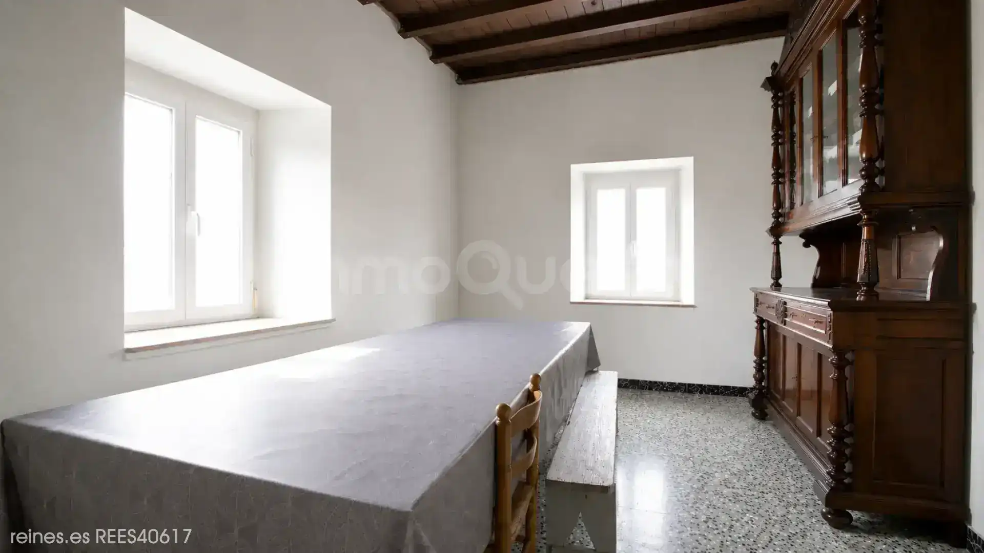 Dining room of Houses for sale in A Pontenova    with Heating, Private garden and Terrace
