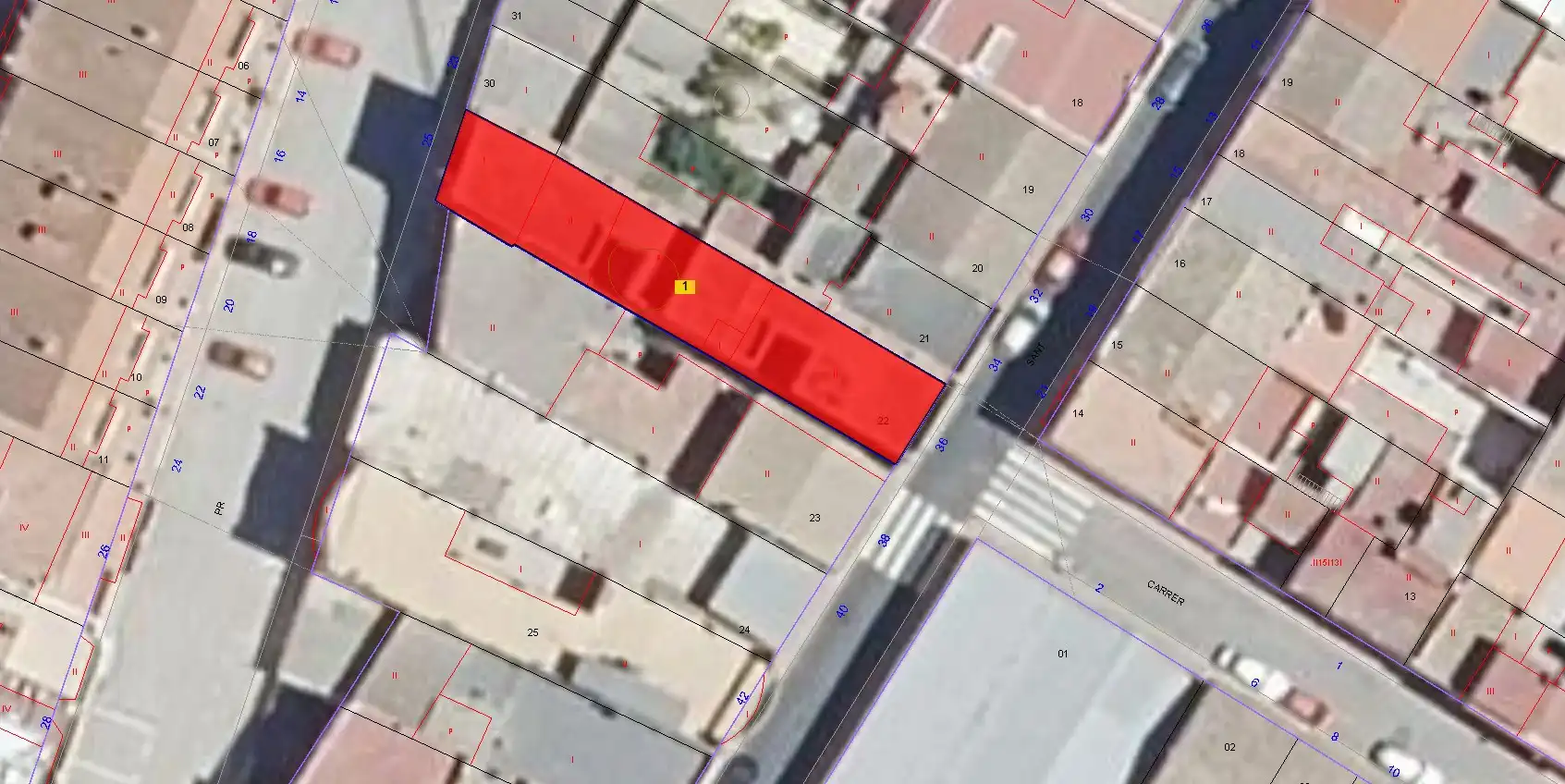 Vista exterior de Edificio en venta en Llaurí