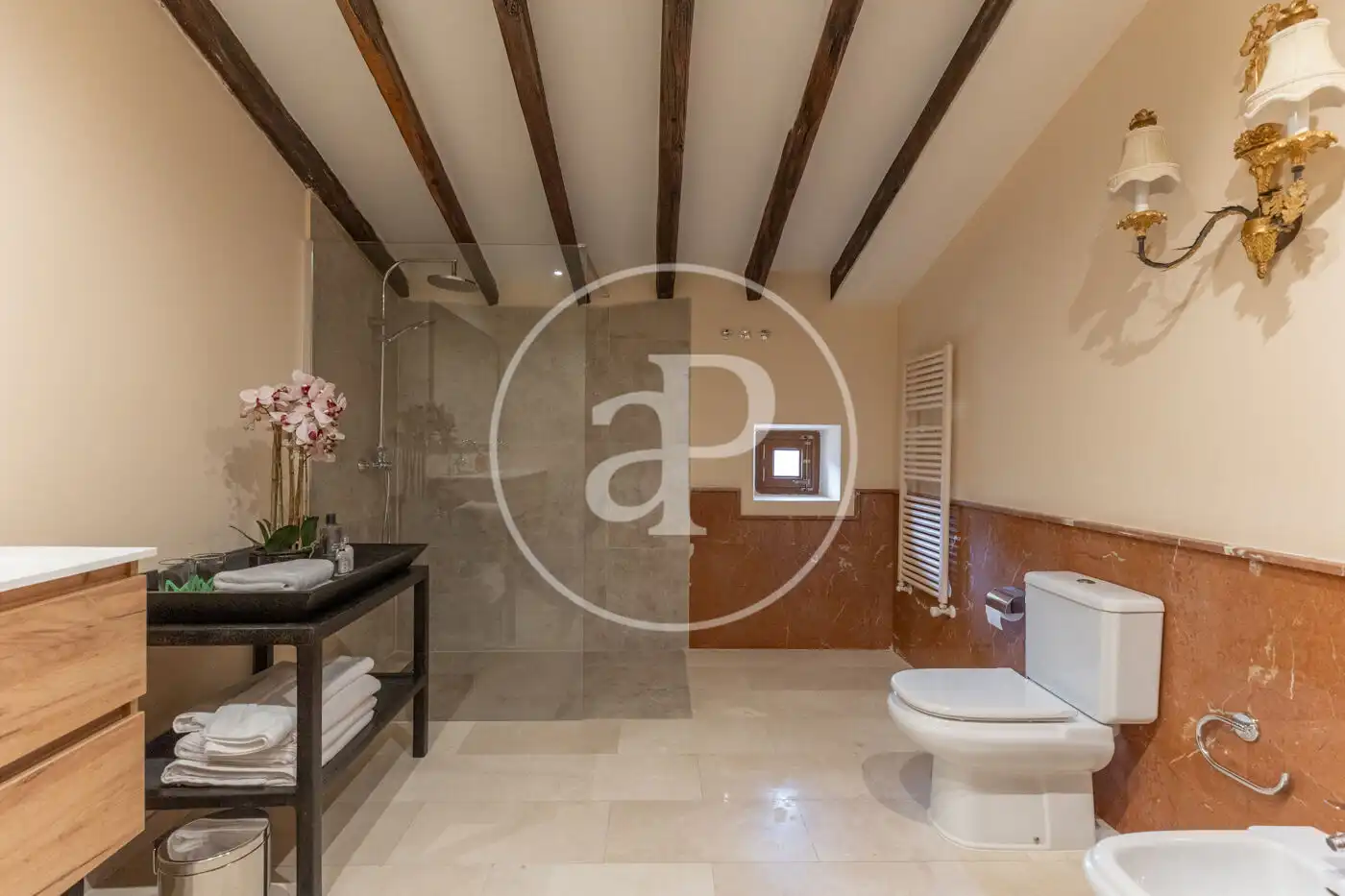 Bathroom of Houses for rent in Llucmajor  with Air Conditioner, Heating and Private garden