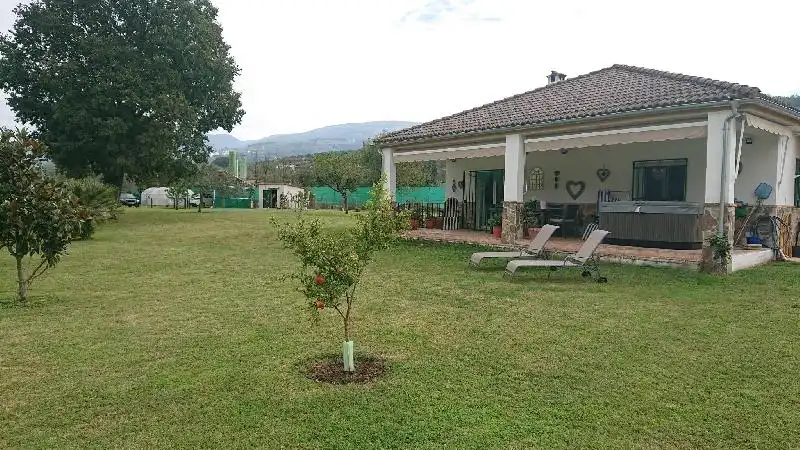 Garden of Houses for sale in Plasencia  with Heating, Terrace and Furnished