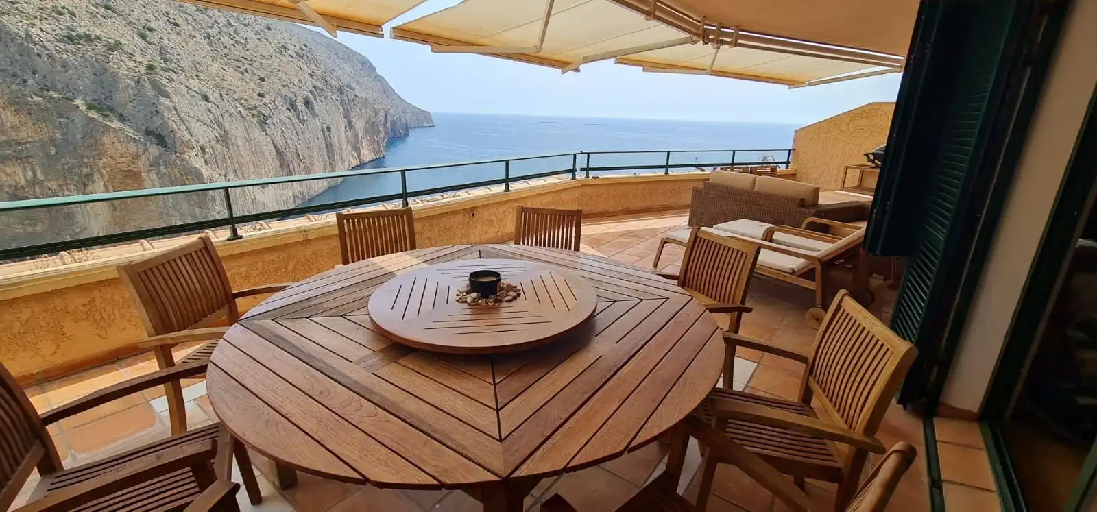 Terraza de Apartamento en venta en Altea con Aire acondicionado, Calefacción y Piscina comunitaria
