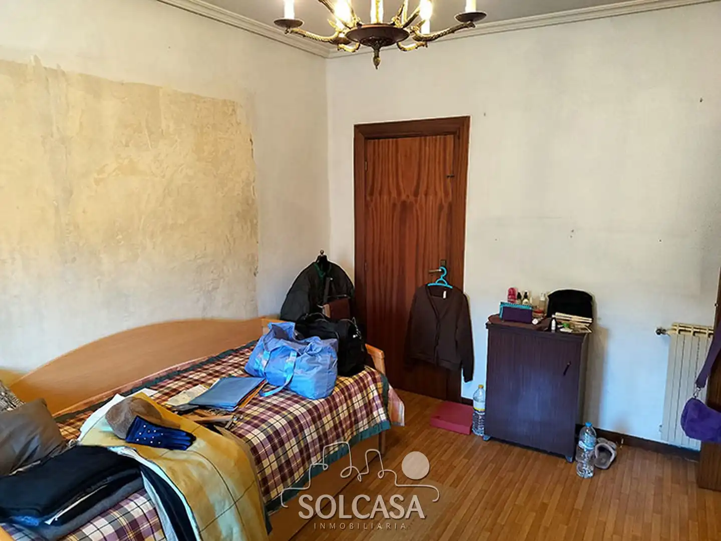 Schlafzimmer von Wohnung zum Verkauf in Valladolid mit Heizung, Möbliert und Balkon