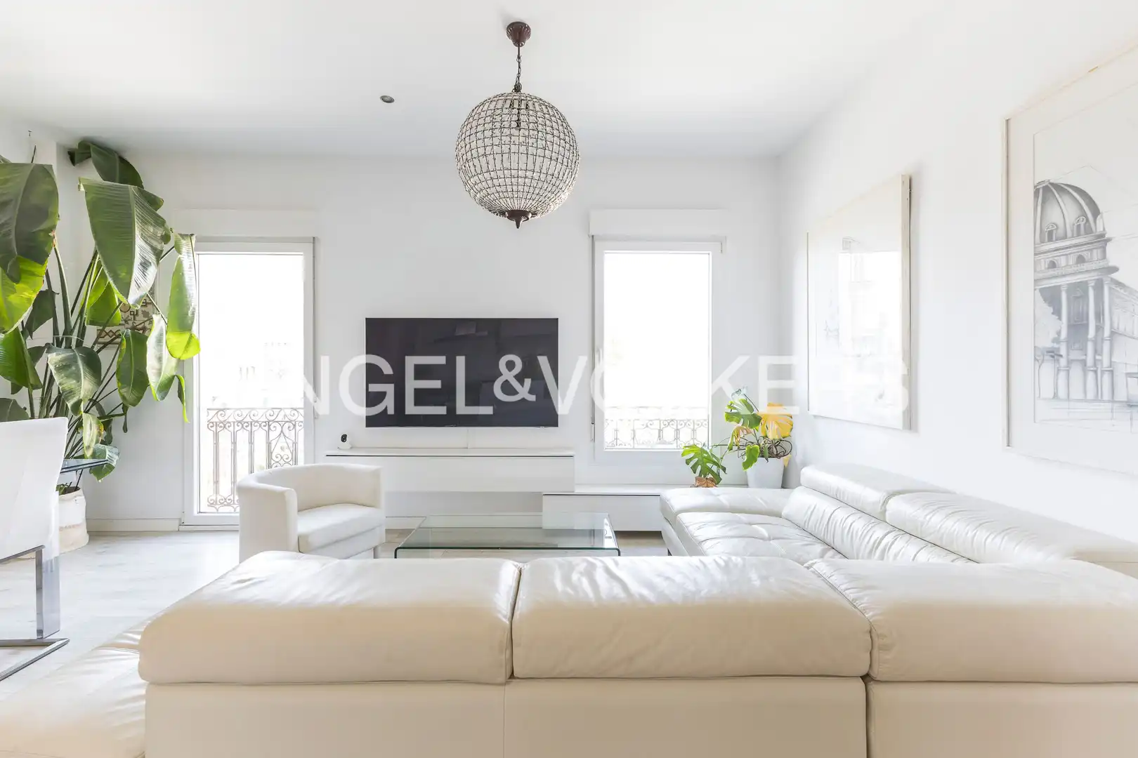 Sala de estar de Piso en venta en Madrid con Aire acondicionado y Calefacción