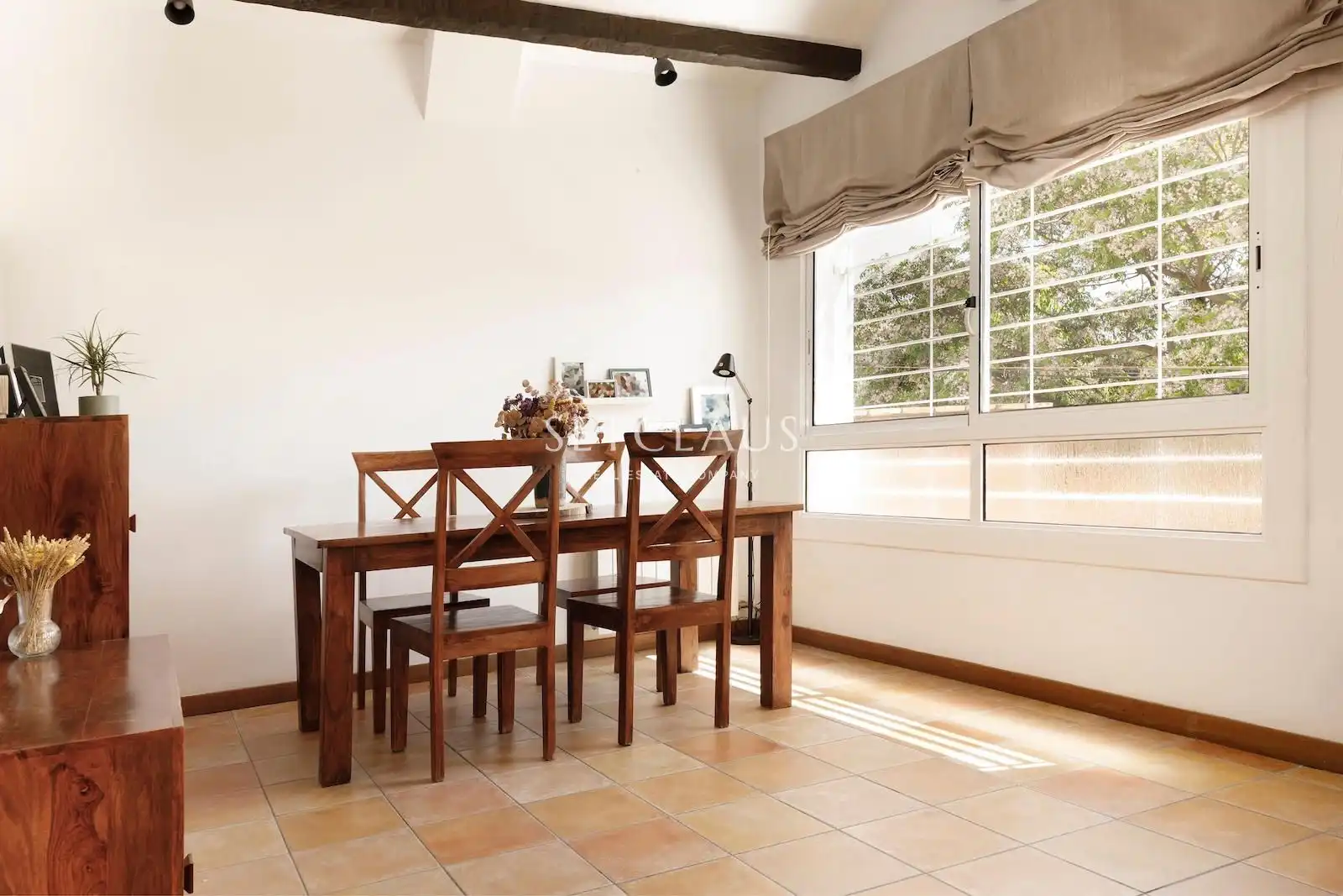 Dining room of Houses for sale in El Masnou  with Air Conditioner, Heating and Terrace