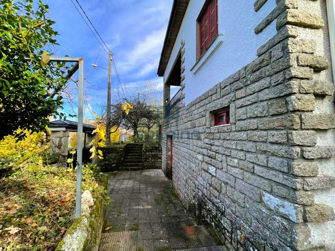 Vista exterior de Casa o chalet en venta en Baños de Molgas con Calefacción y Jardín privado