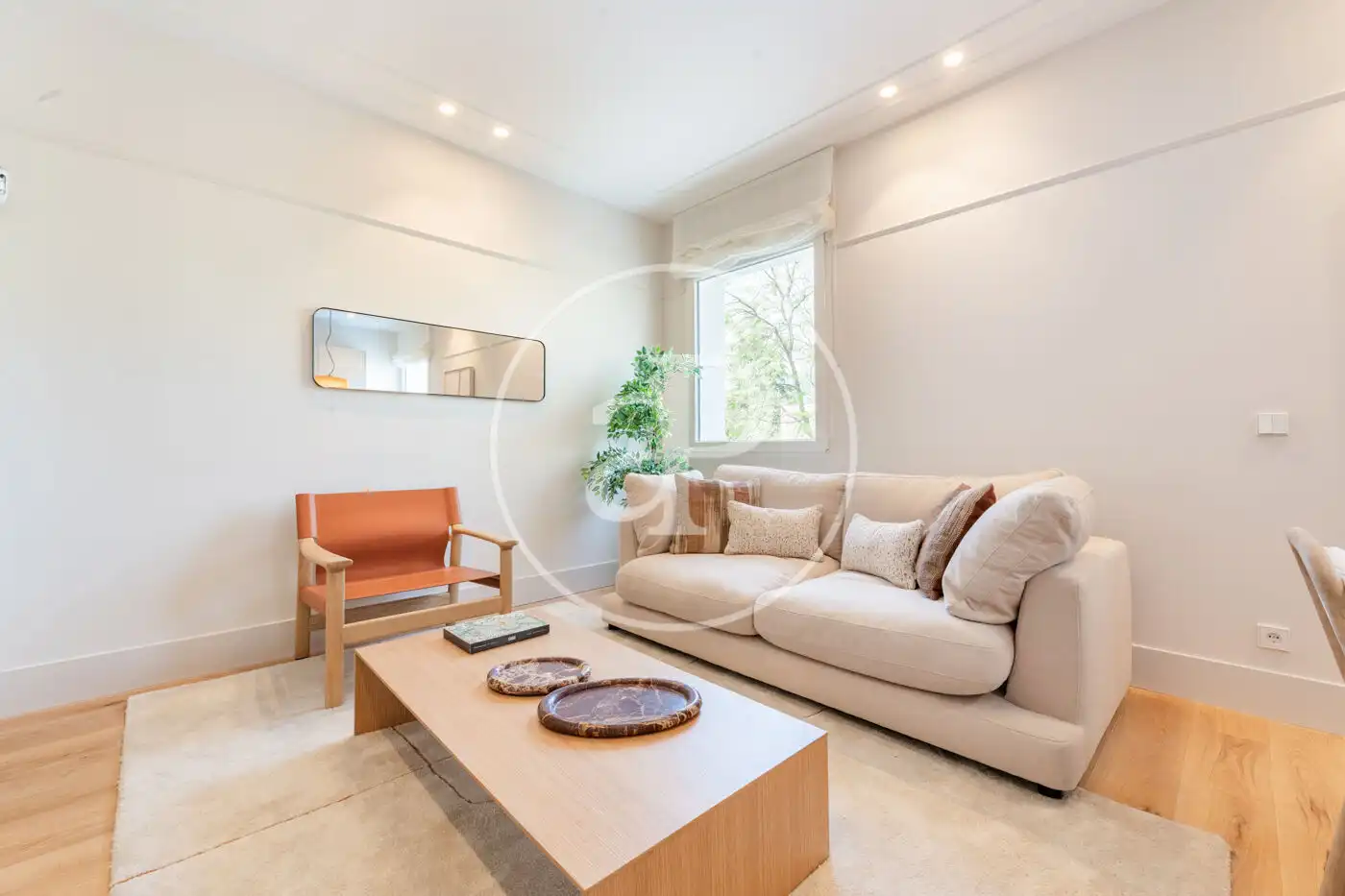 Wohnzimmer von Wohnung zum Verkauf in  Madrid Capital mit Klimaanlage und Heizung