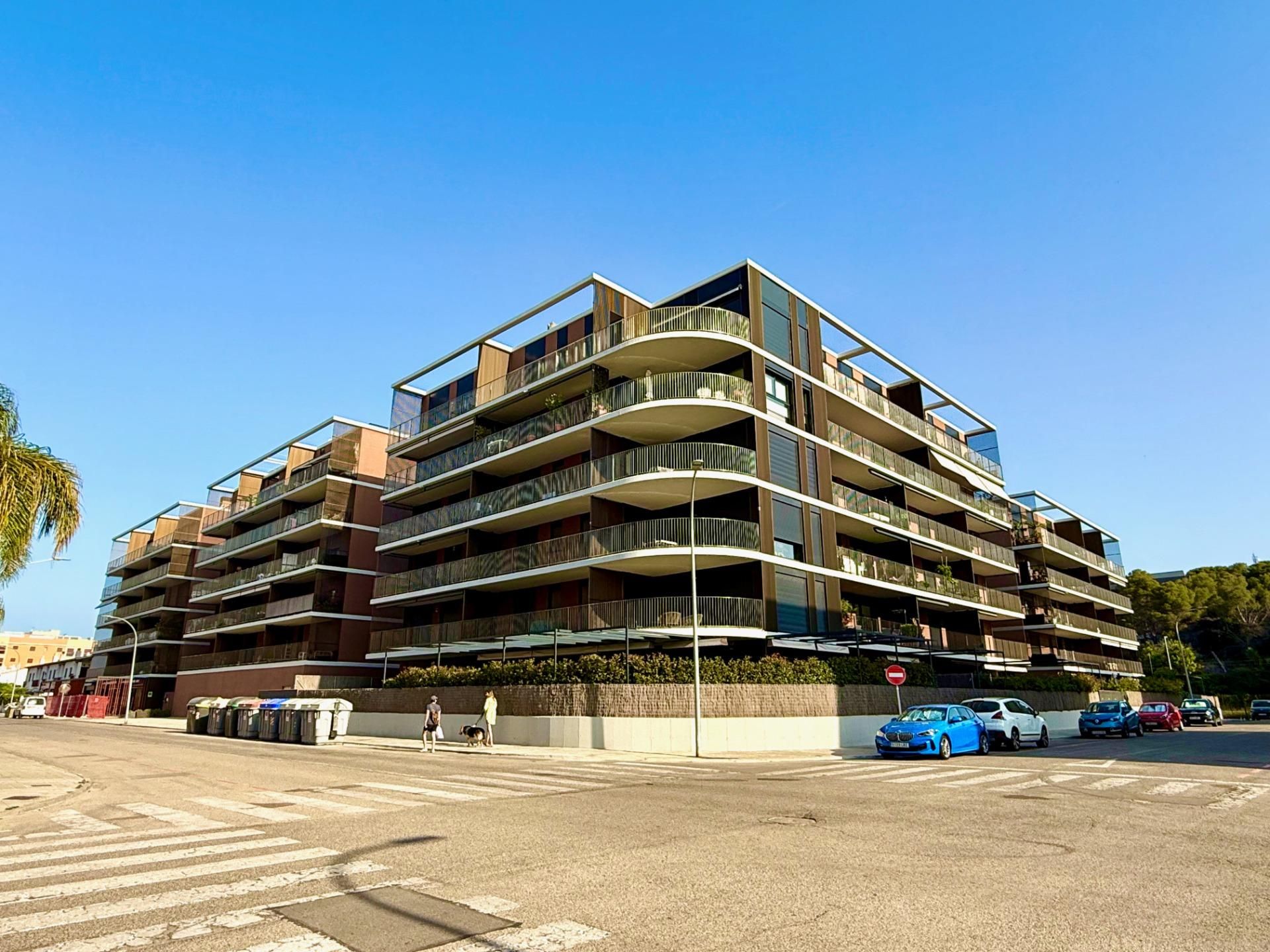 Vista exterior de Pis en venda en Calafell amb Aire condicionat, Calefacció i Terrassa