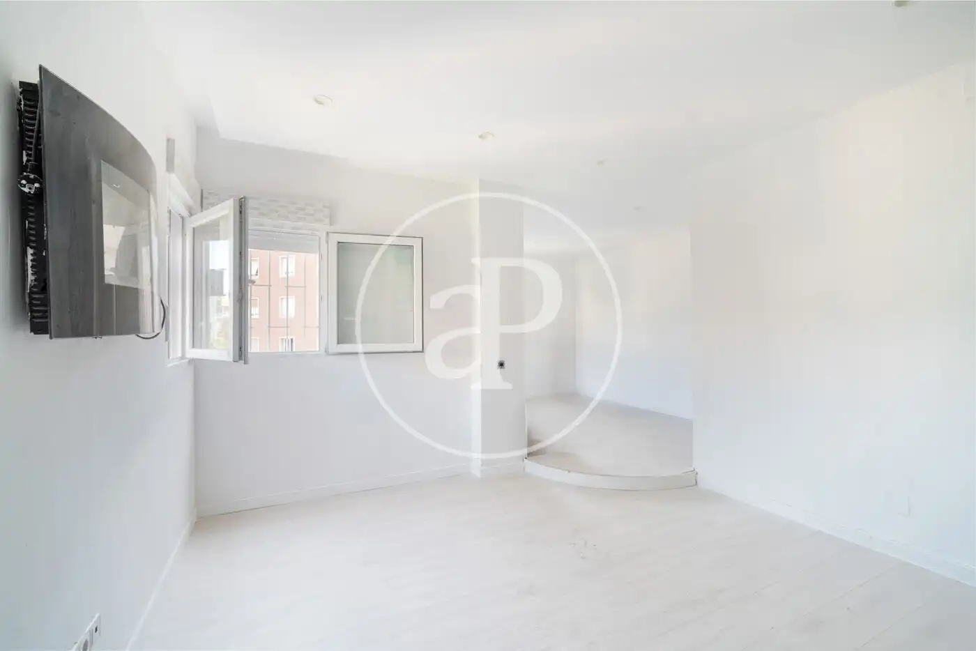 Sala de estar de Dúplex en venta en Barcelona con Aire acondicionado, Calefacción y Terraza
