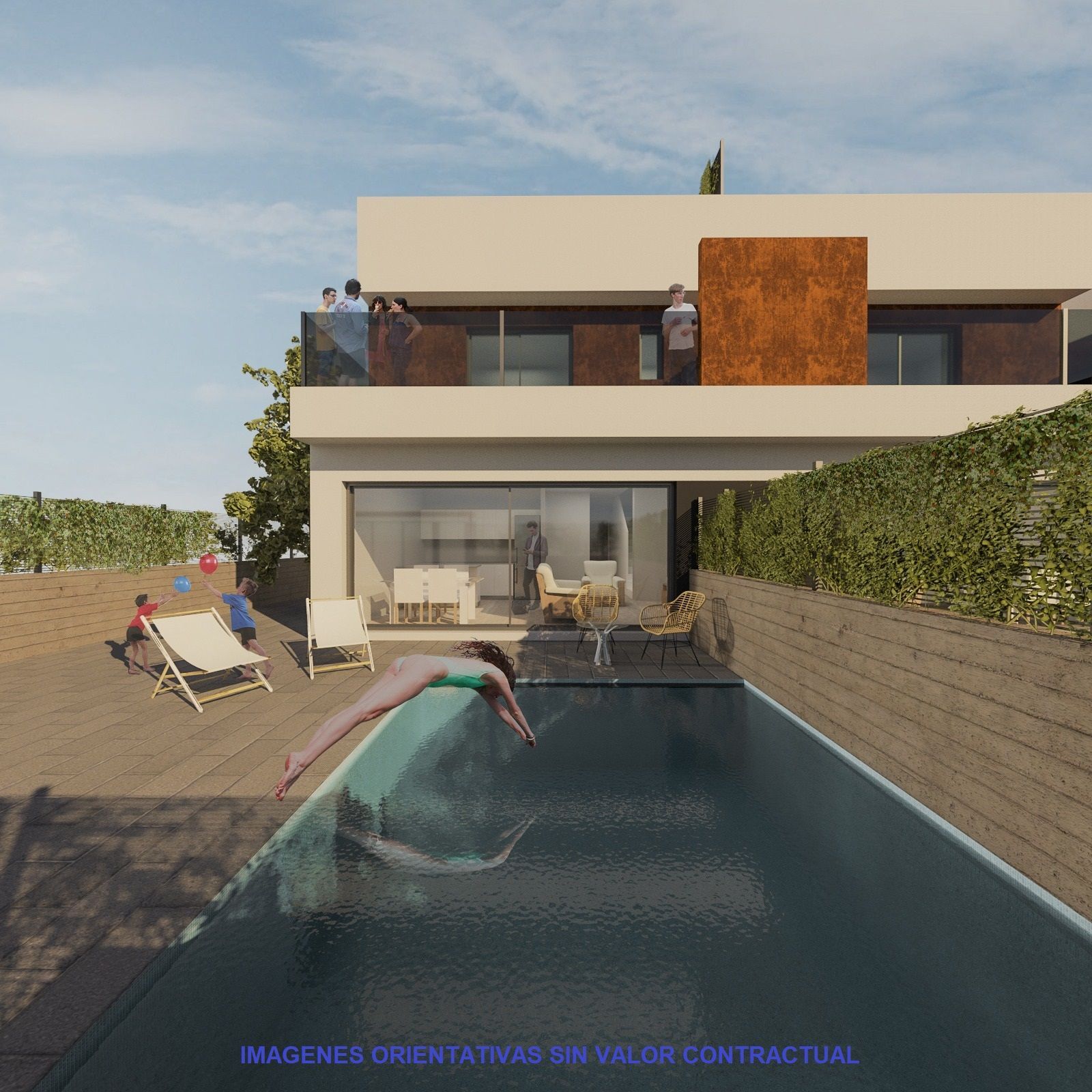 Swimming pool of Land for sale in San Javier