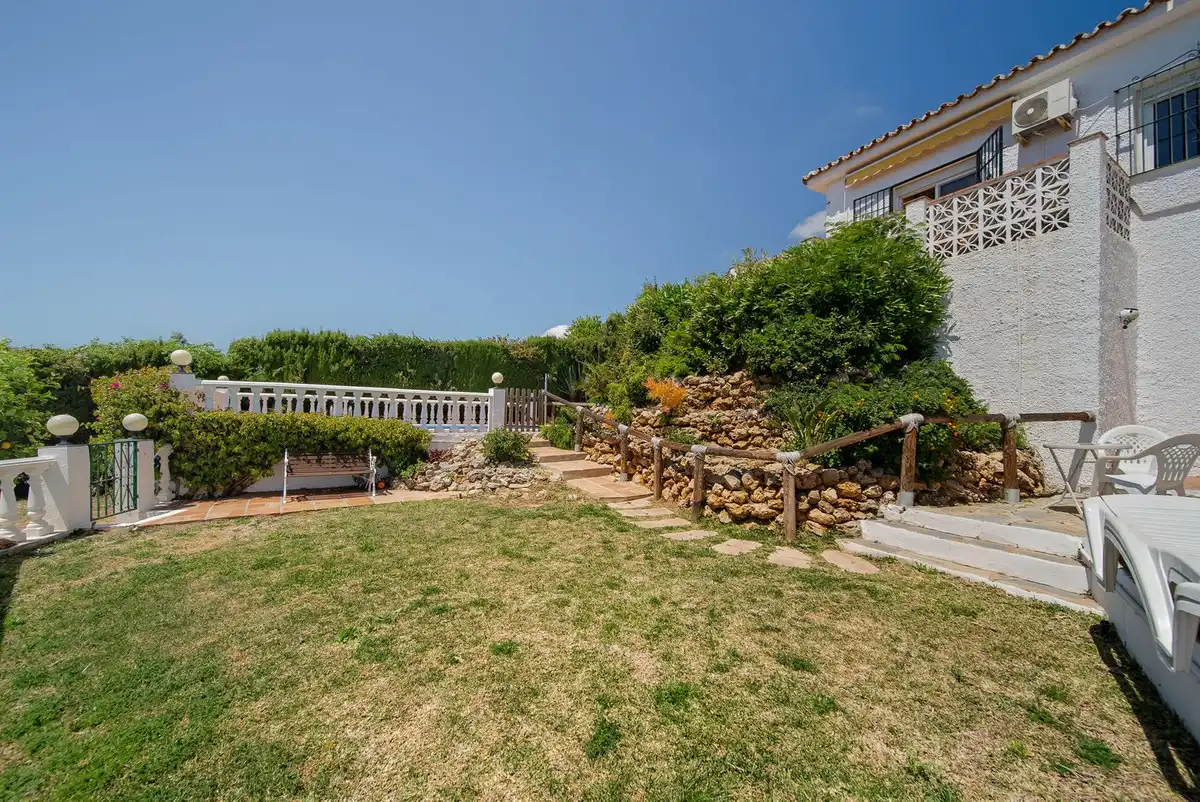 Garden of Houses for sale in Benalmádena