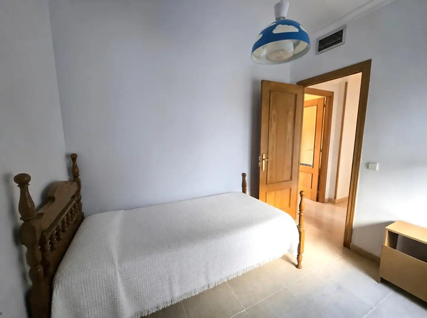 Bedroom of Flat for sale in Plasencia  with Air Conditioner, Heating and Terrace
