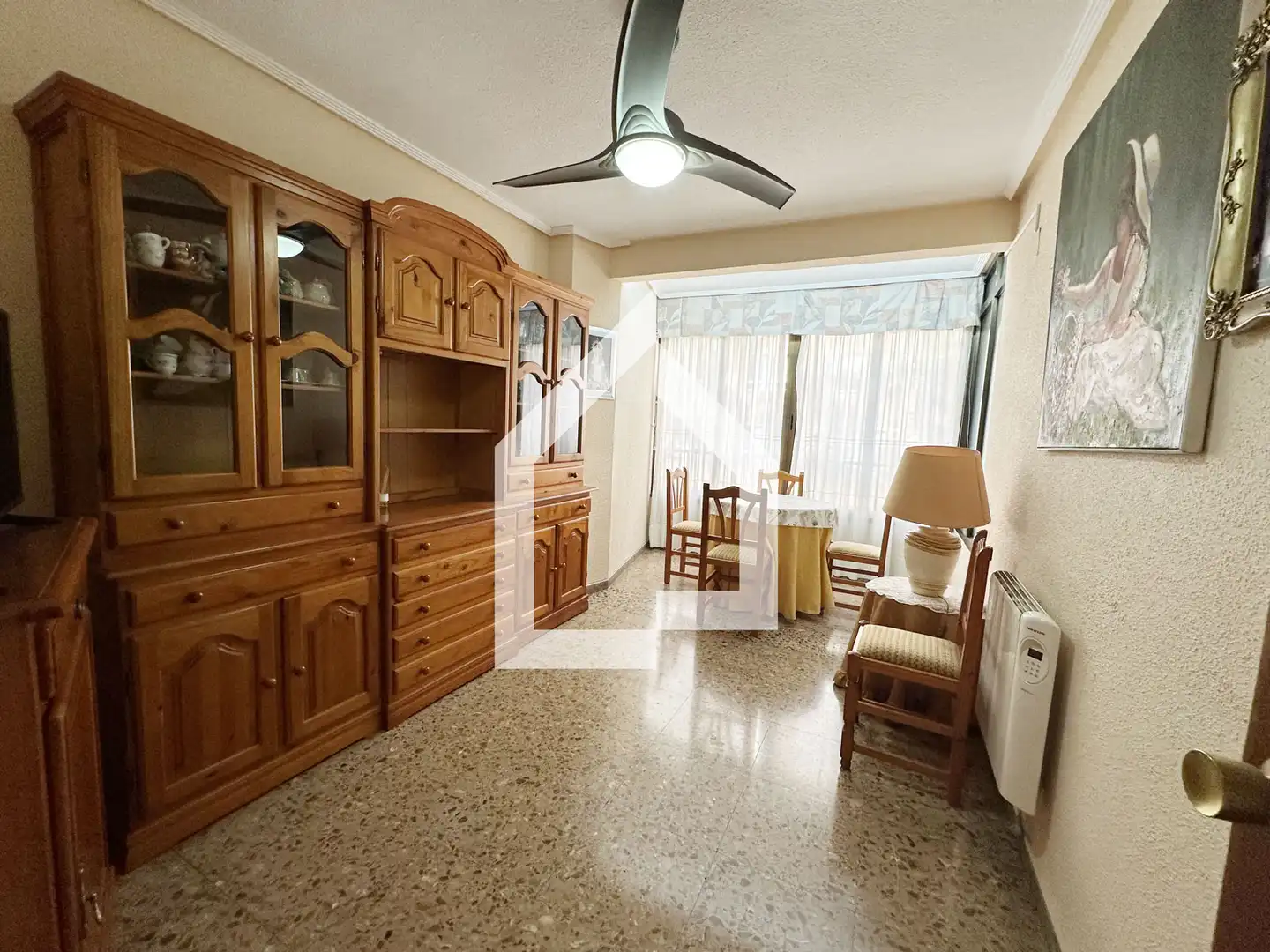 Sala de estar de Piso en venta en San Vicente del Raspeig / Sant Vicent del Raspeig con Aire acondicionado