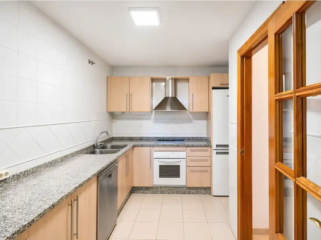 Küche von Wohnung zum Verkauf in Mijas mit Klimaanlage, Möbliert und Ofen