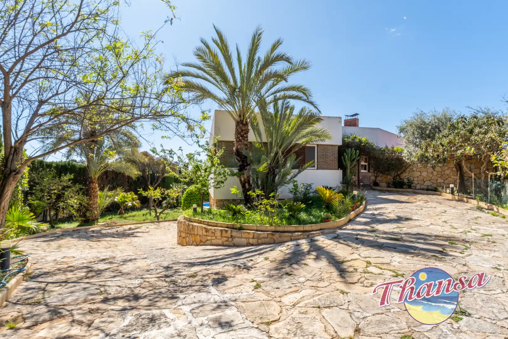 Jardín de Casa o chalet en venta en Alicante / Alacant con Aire acondicionado, Calefacción y Jardín privado