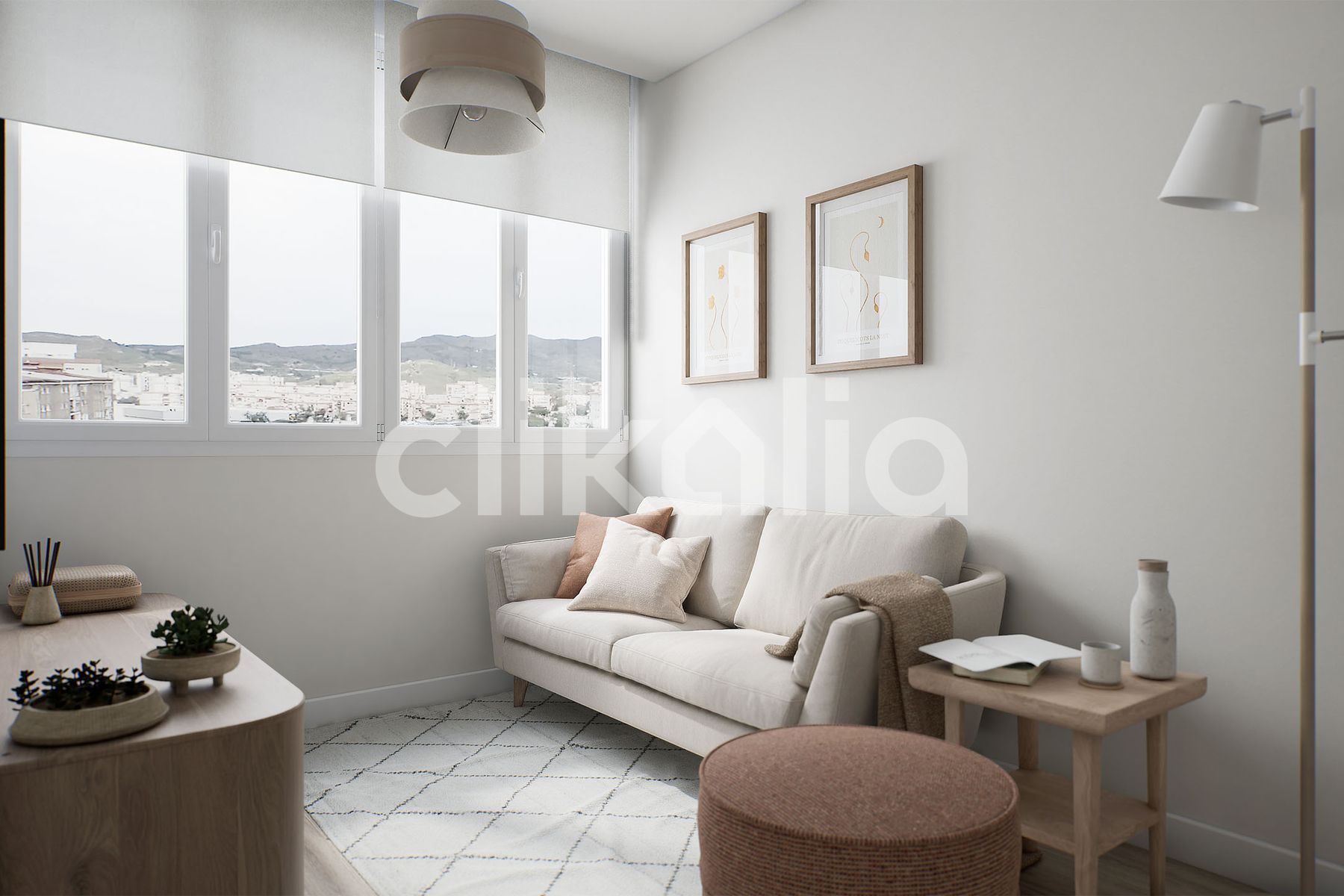 Bedroom of Flat for sale in Málaga Capital  with Air Conditioner