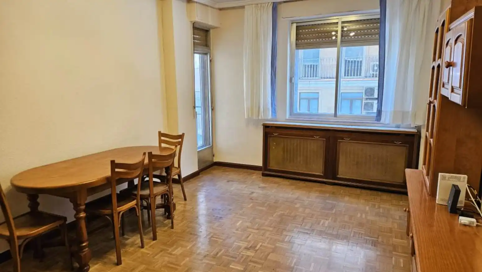 Comedor de Piso de alquiler en Salamanca con Calefacción, Parquet y Terraza