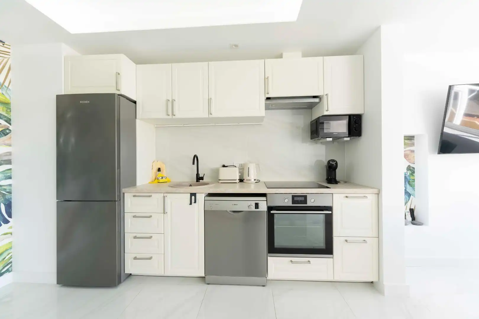 Cuina de Apartament en venda en Adeje amb Aire condicionat, Terrassa i Moblat